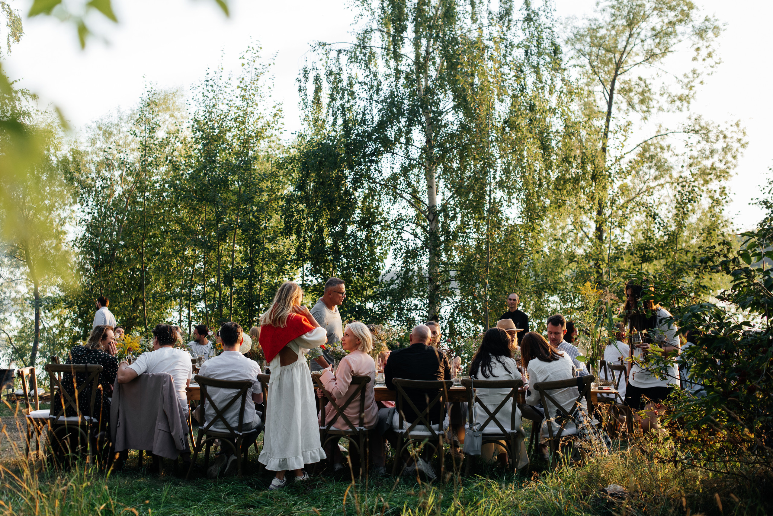 Светский ужин. Wedding photographer in Moscow and around the world Andrey Medvednikov