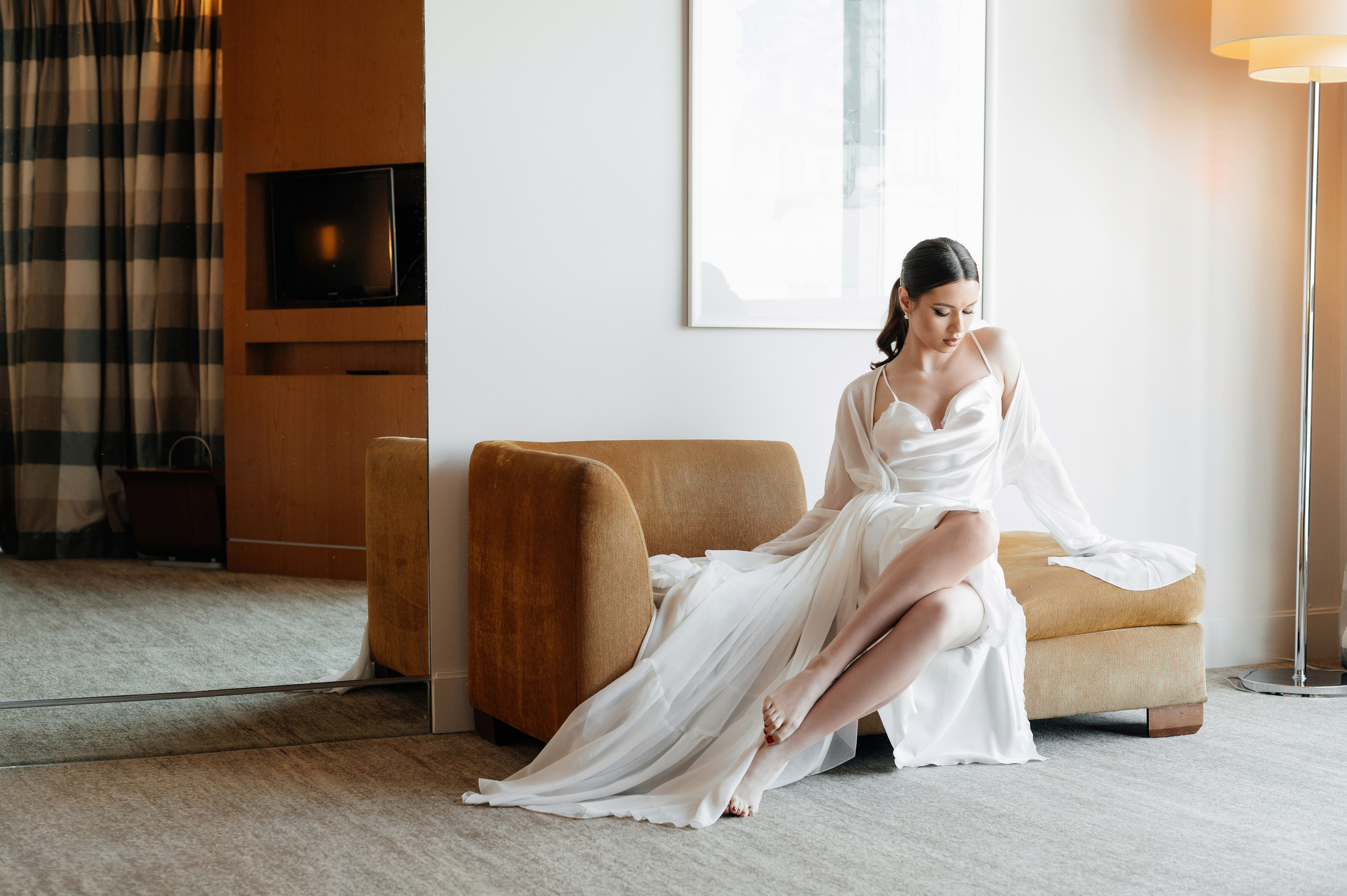 Morning of the bride Julia. Wedding photographer in Moscow and around the world Andrey Medvednikov