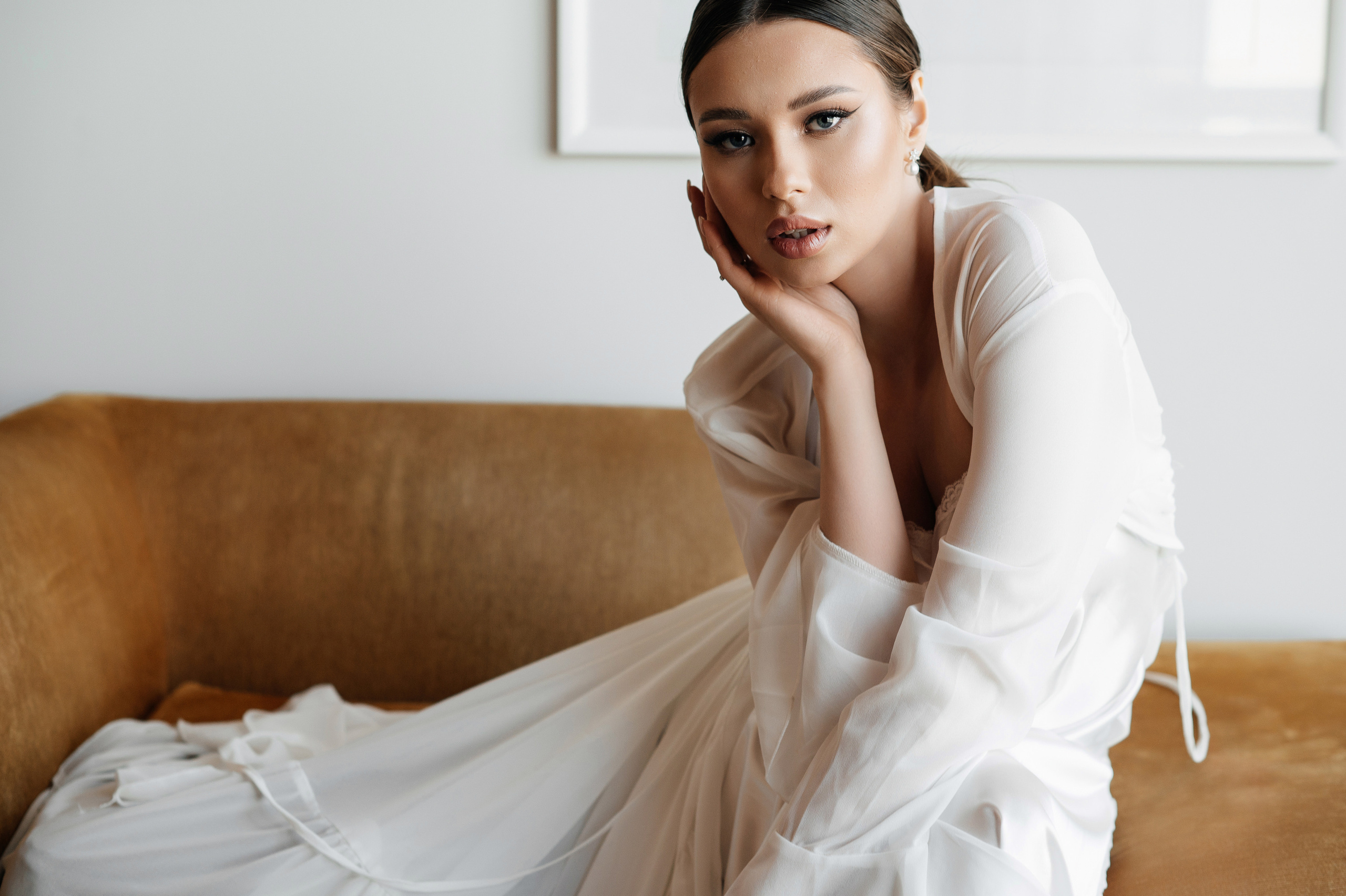 Morning of the bride Julia. Wedding photographer in Moscow and around the world Andrey Medvednikov