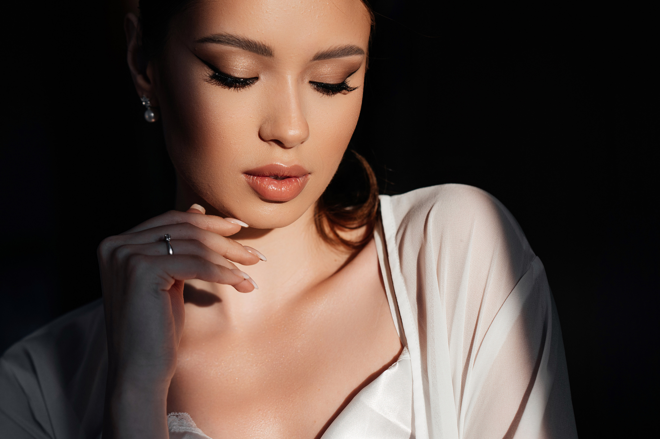 Morning of the bride Julia. Wedding photographer in Moscow and around the world Andrey Medvednikov