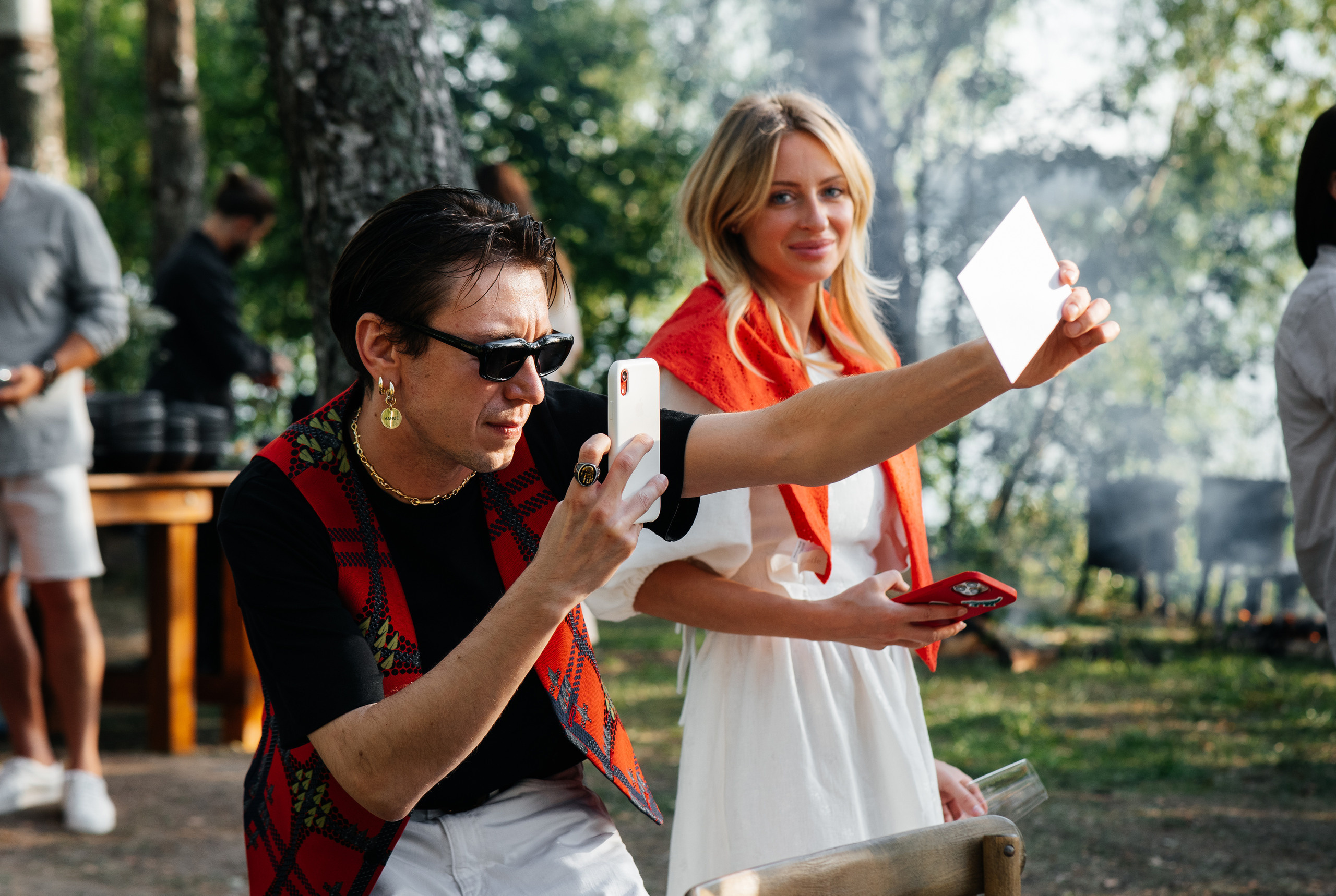 Светский ужин. Wedding photographer in Moscow and around the world Andrey Medvednikov