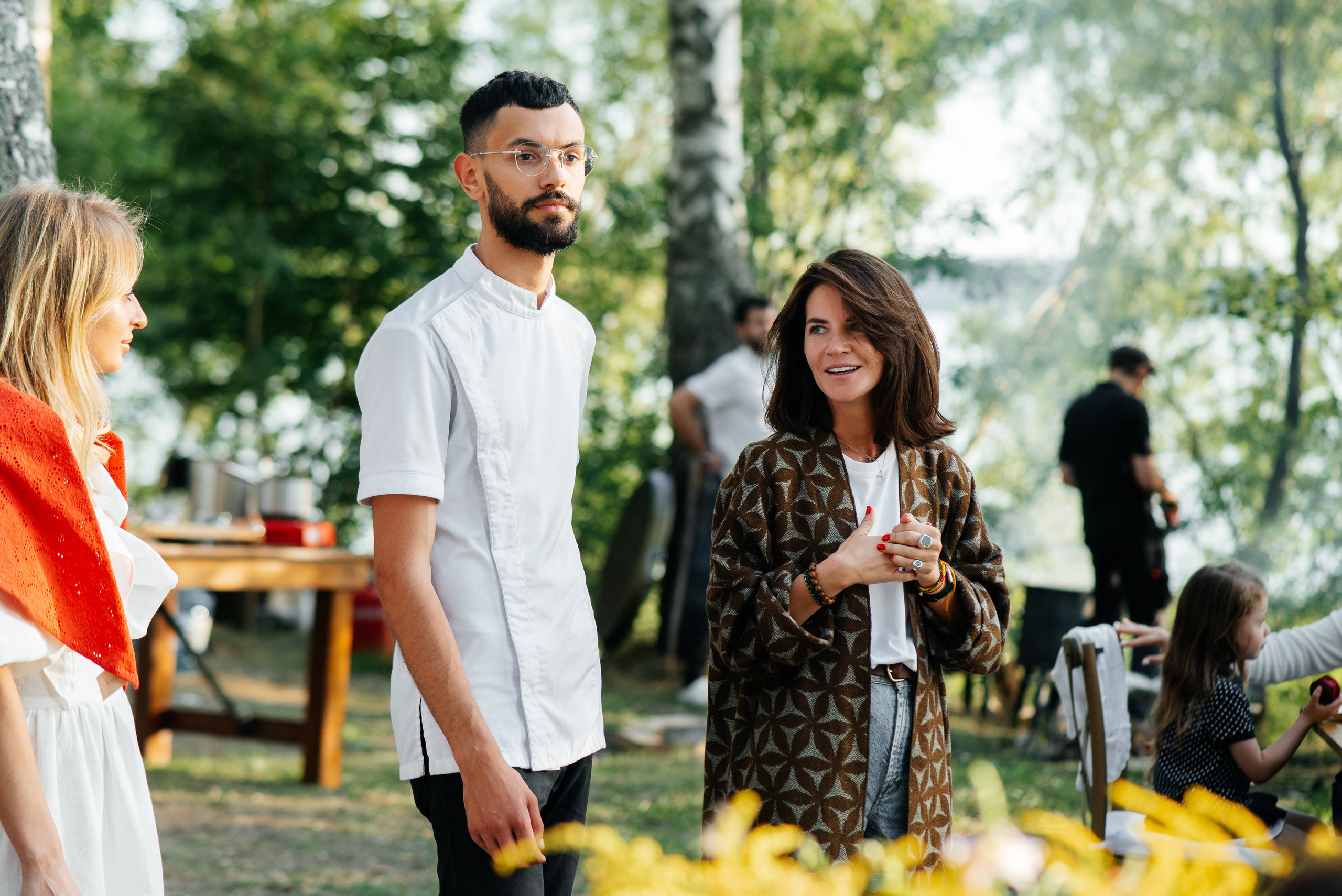 Светский ужин. Wedding photographer in Moscow and around the world Andrey Medvednikov