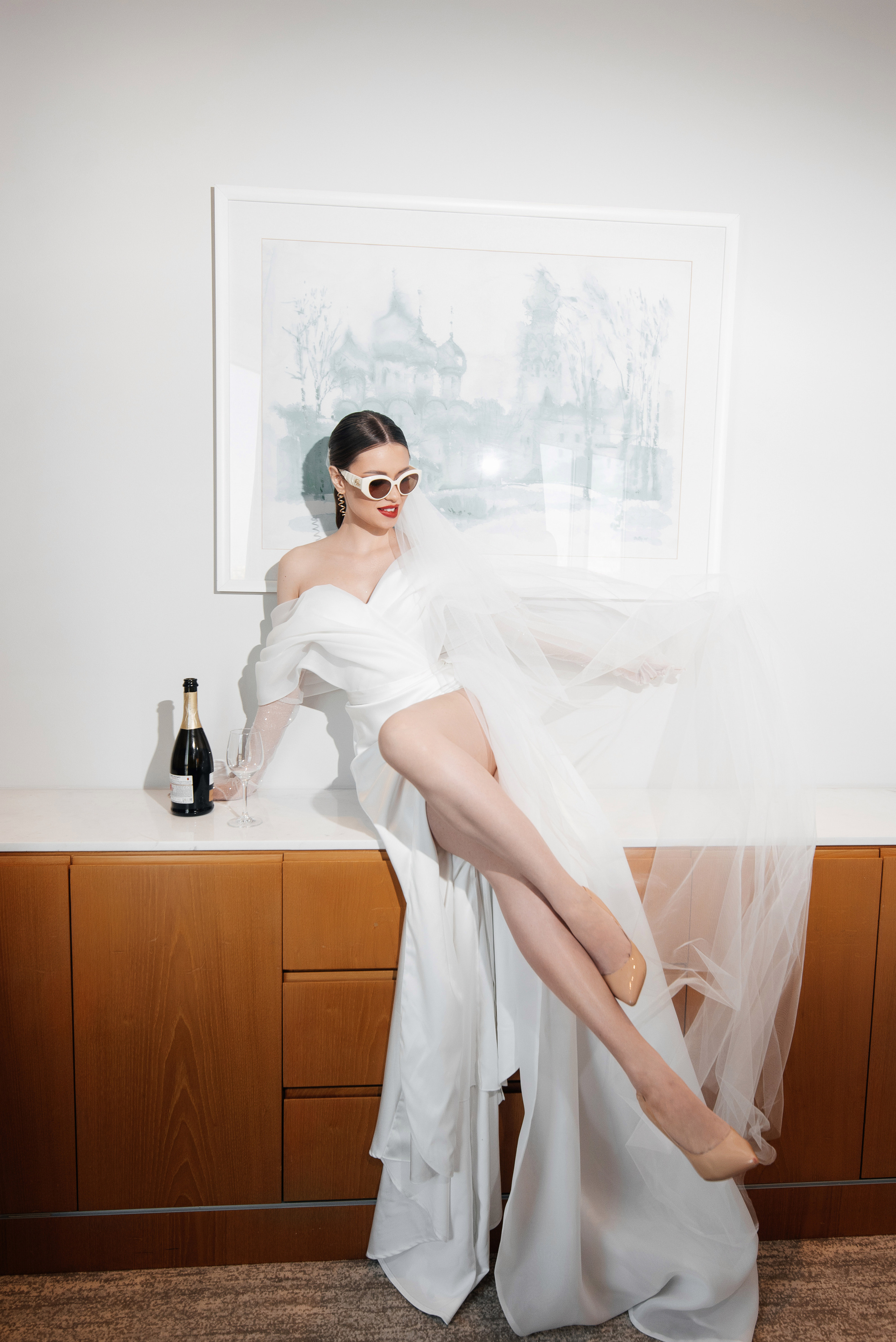 Morning of the bride Julia. Wedding photographer in Moscow and around the world Andrey Medvednikov