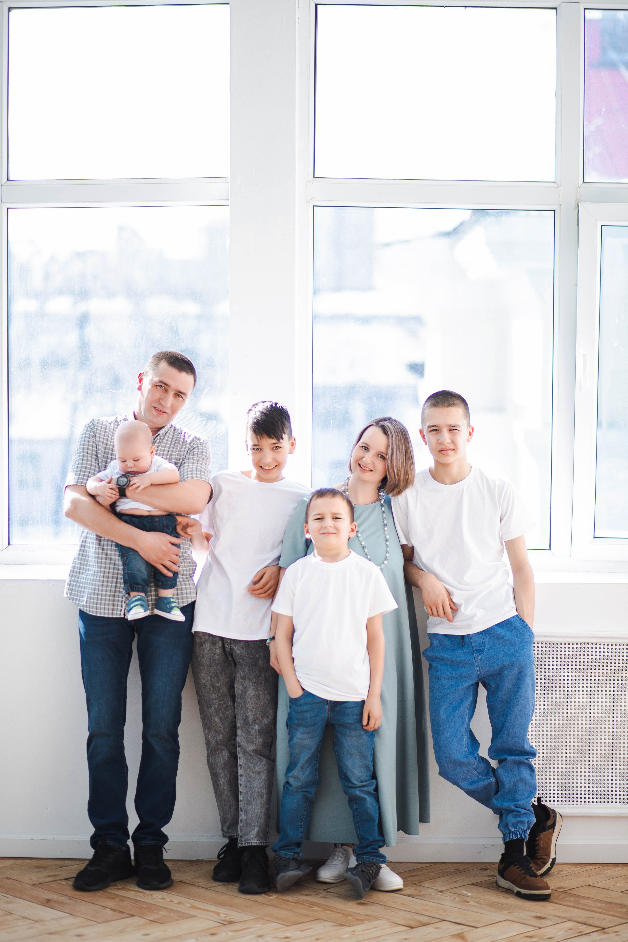 Александр, Екатерина, Степан, Семен, Вова и Вася. Семейный фотограф в Екатеринбурге и Красноуфимске Евгения Лягаева