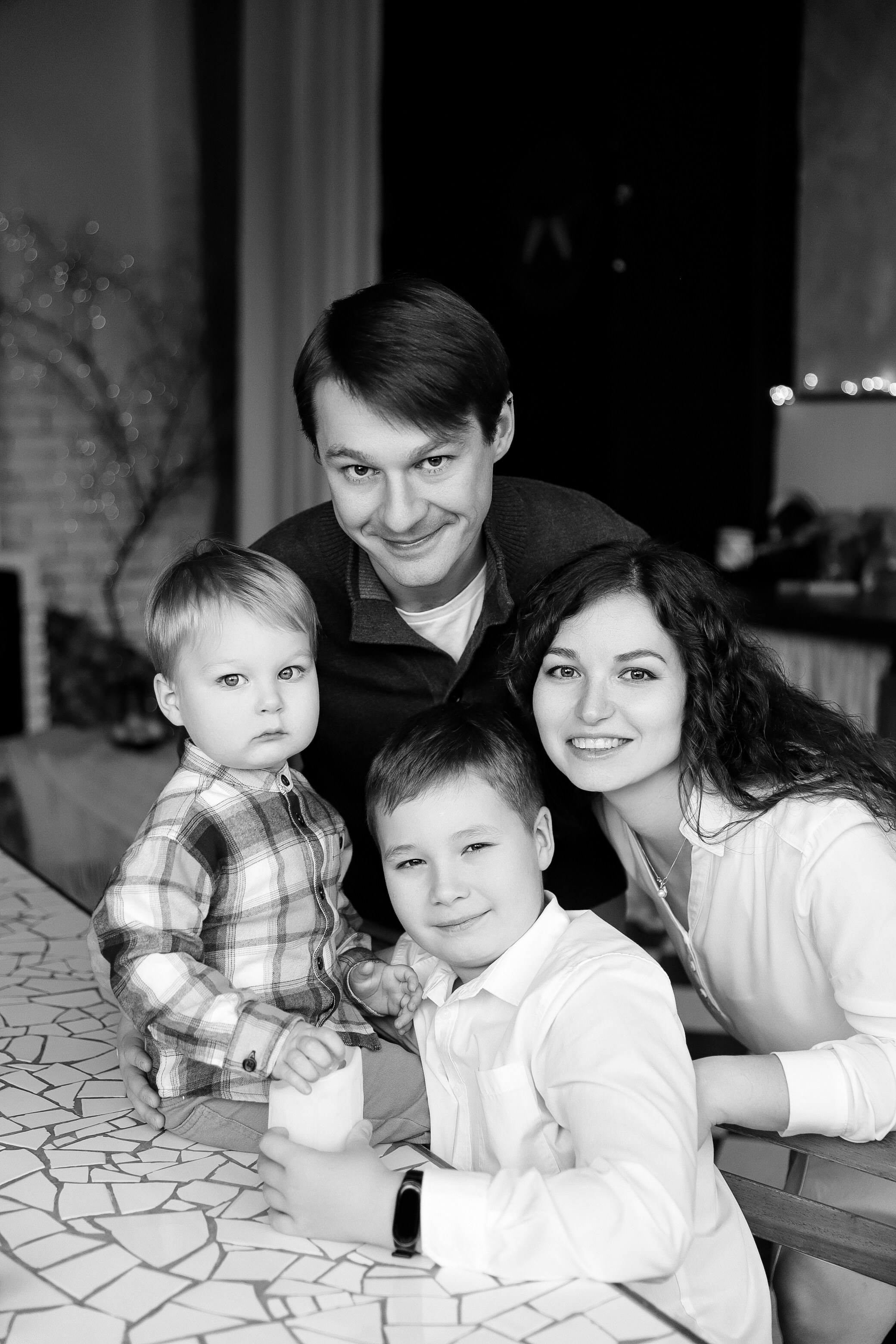 Елена, Василий, Евгений и Матвей. Семейный фотограф в Екатеринбурге и Красноуфимске Евгения Лягаева