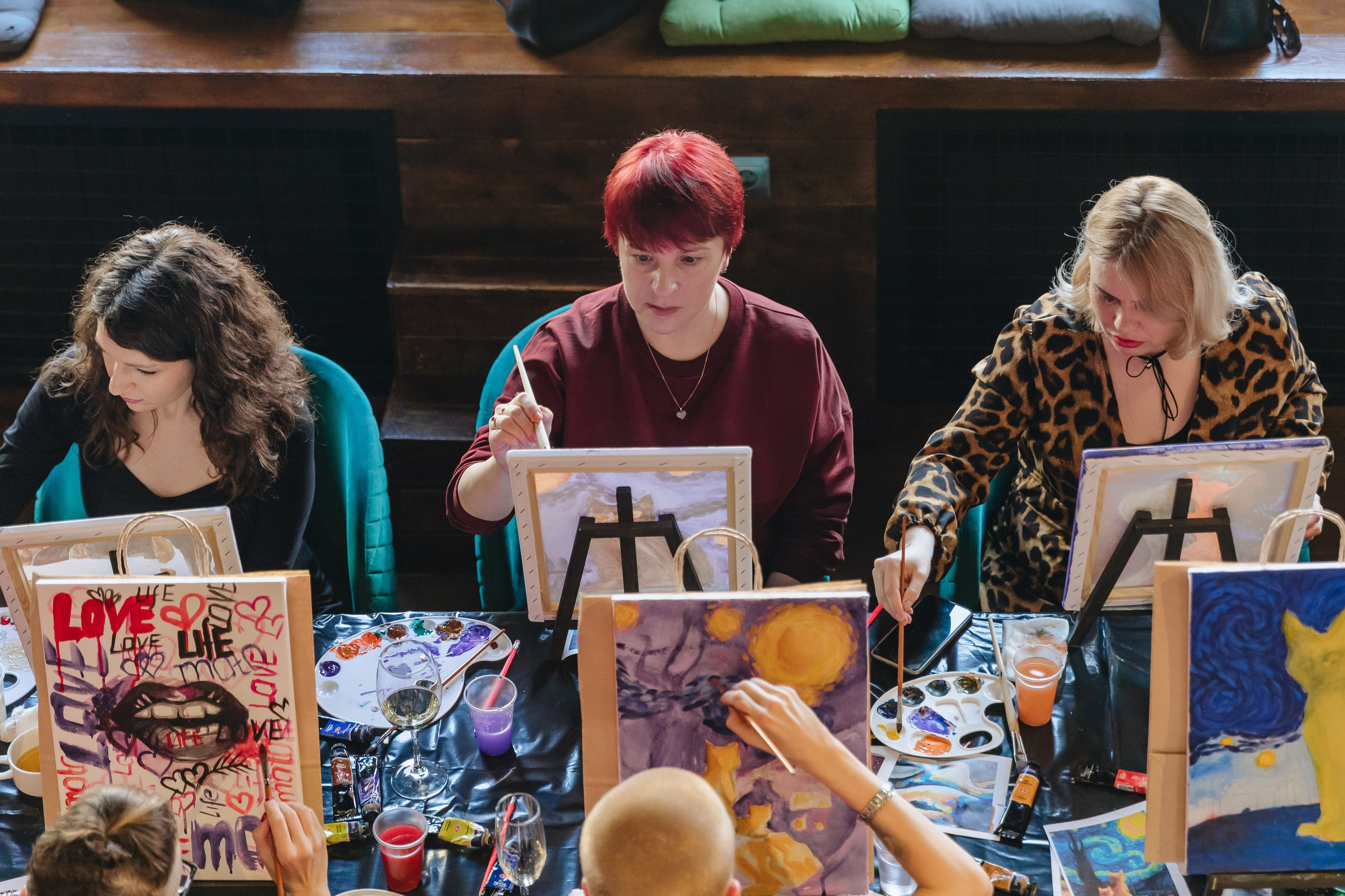 Арт-вечеринка. Семейный фотограф в Санкт-Петербурге Ева Маркова