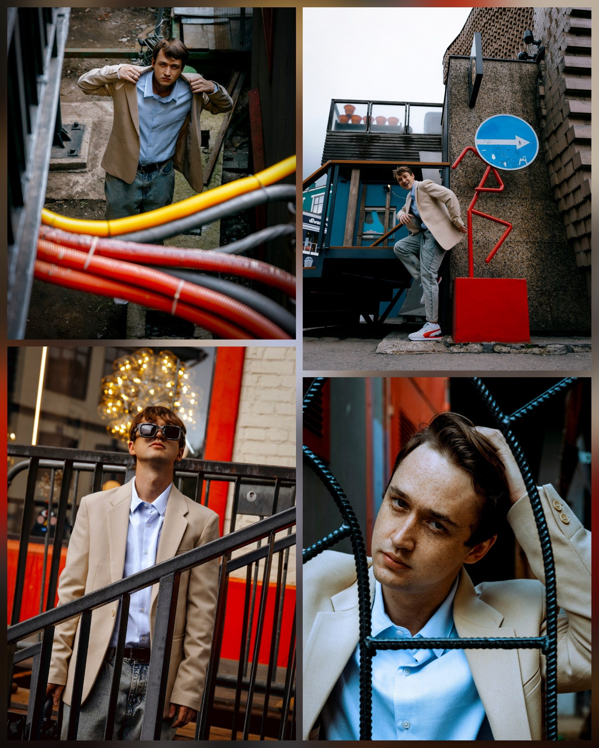 парень на стройке