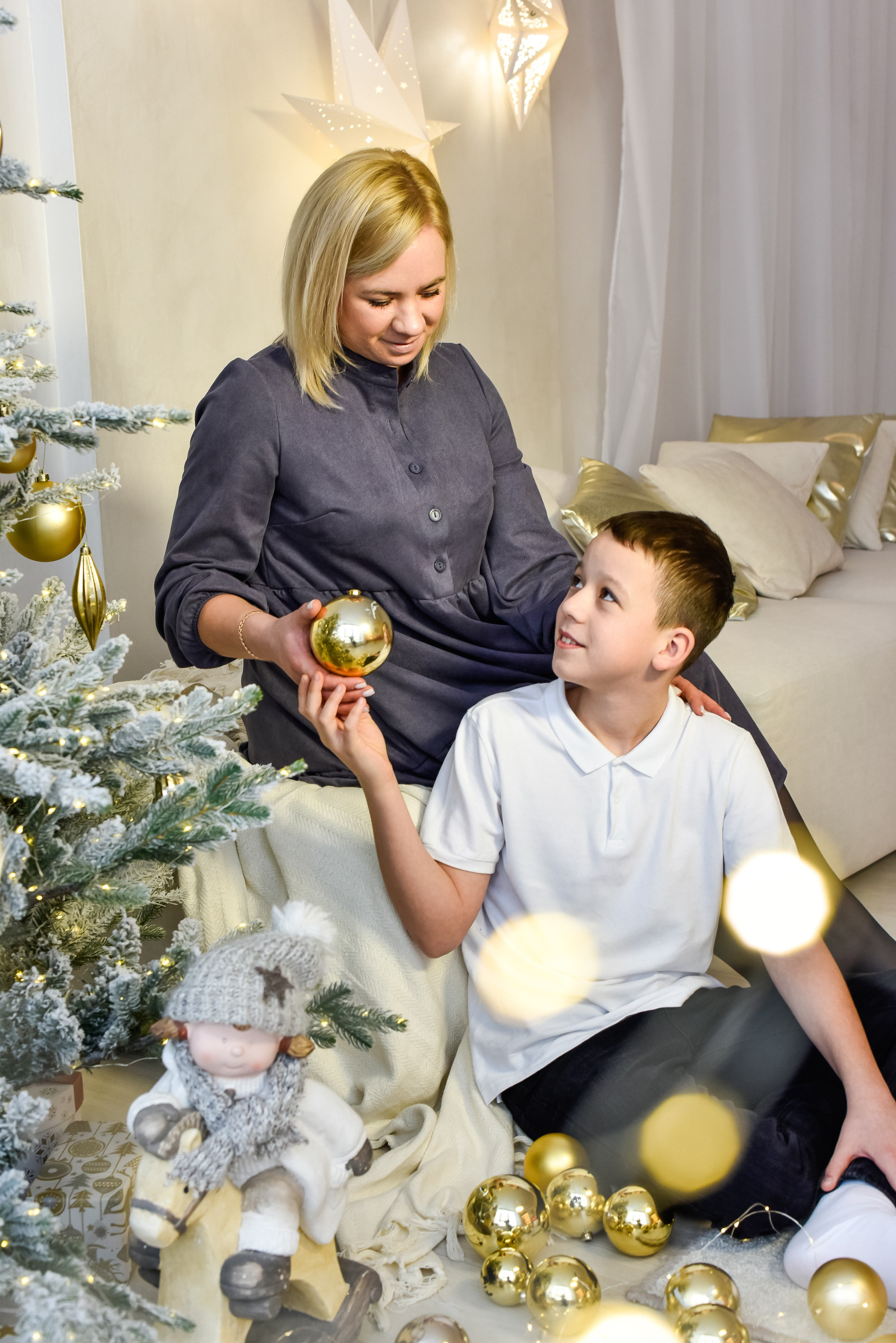 Юля с сыночком