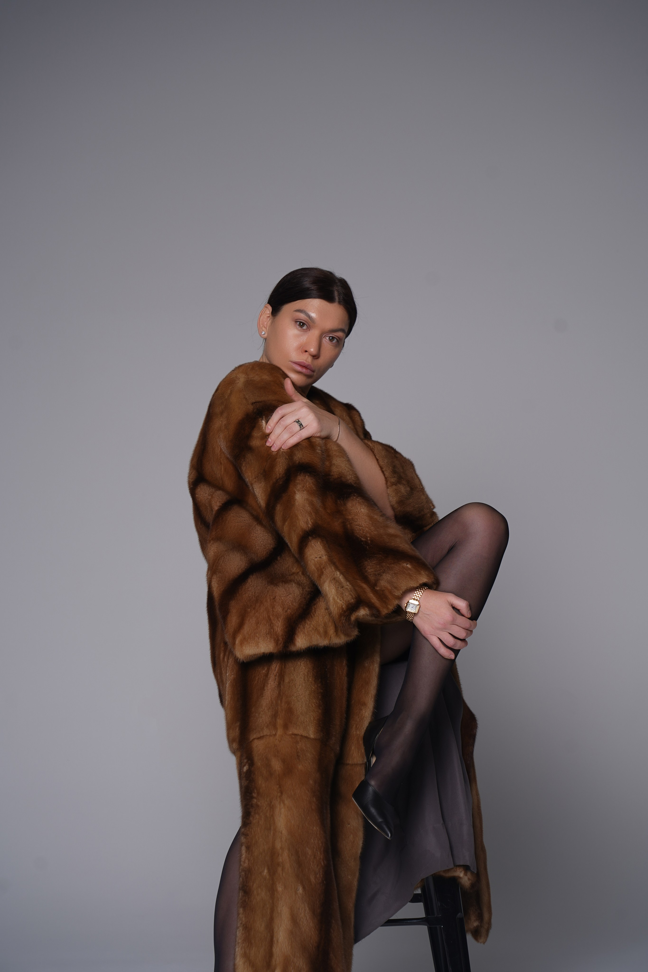 Фото на циклораме. Фотостудия СМЕНА. Анна, фотограф Москва, Зеленоград