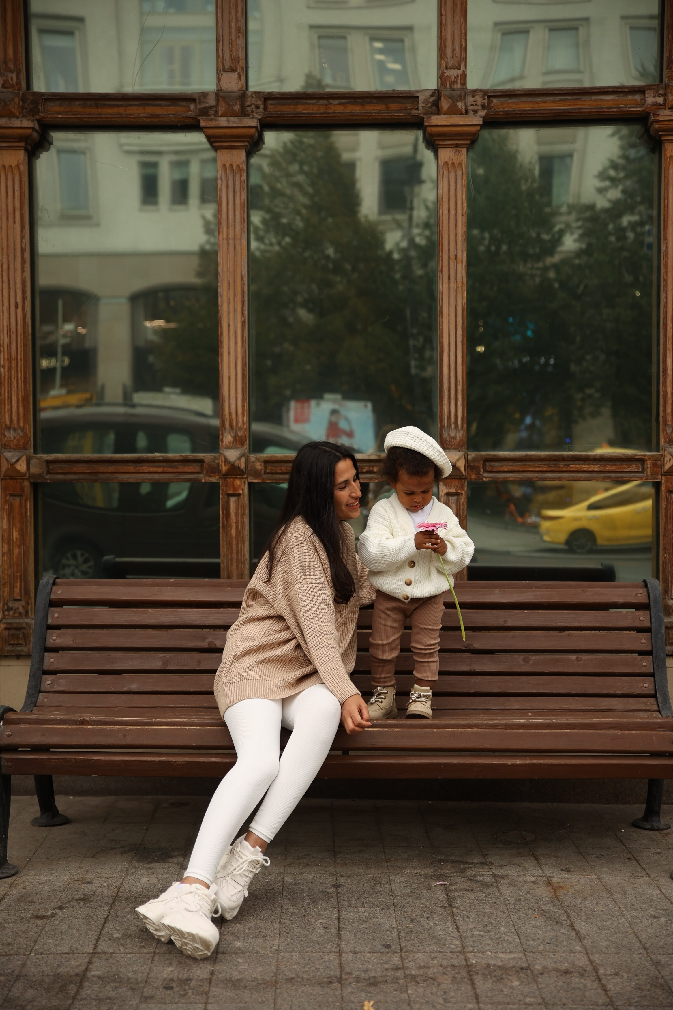 Фотосессия в Москве мама и дочка. Фотограф Владимир Москва