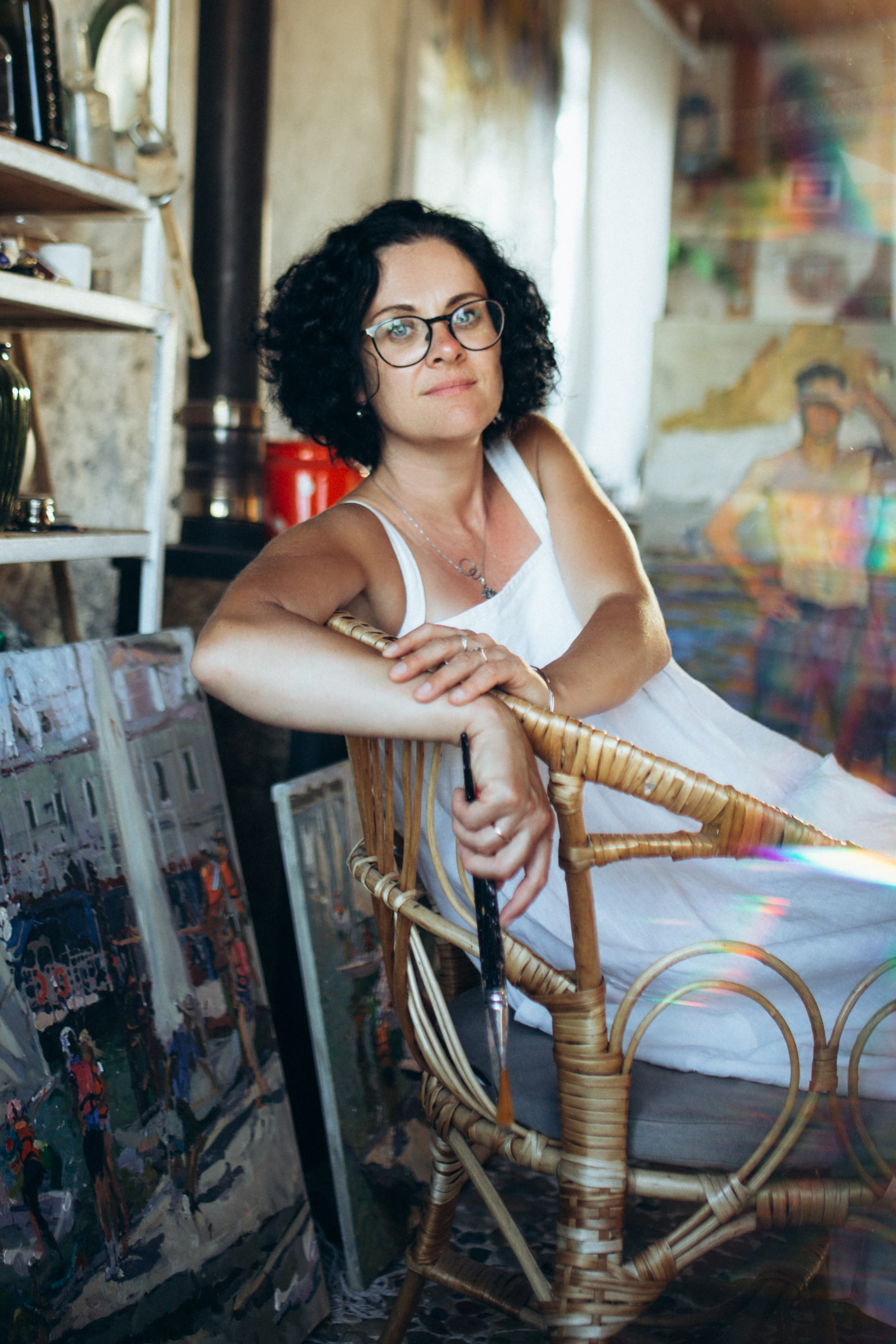 Художник Ольга Григорьева-Климова. Портретный фотограф В Крыму и преподаватель Екатерина Покровская