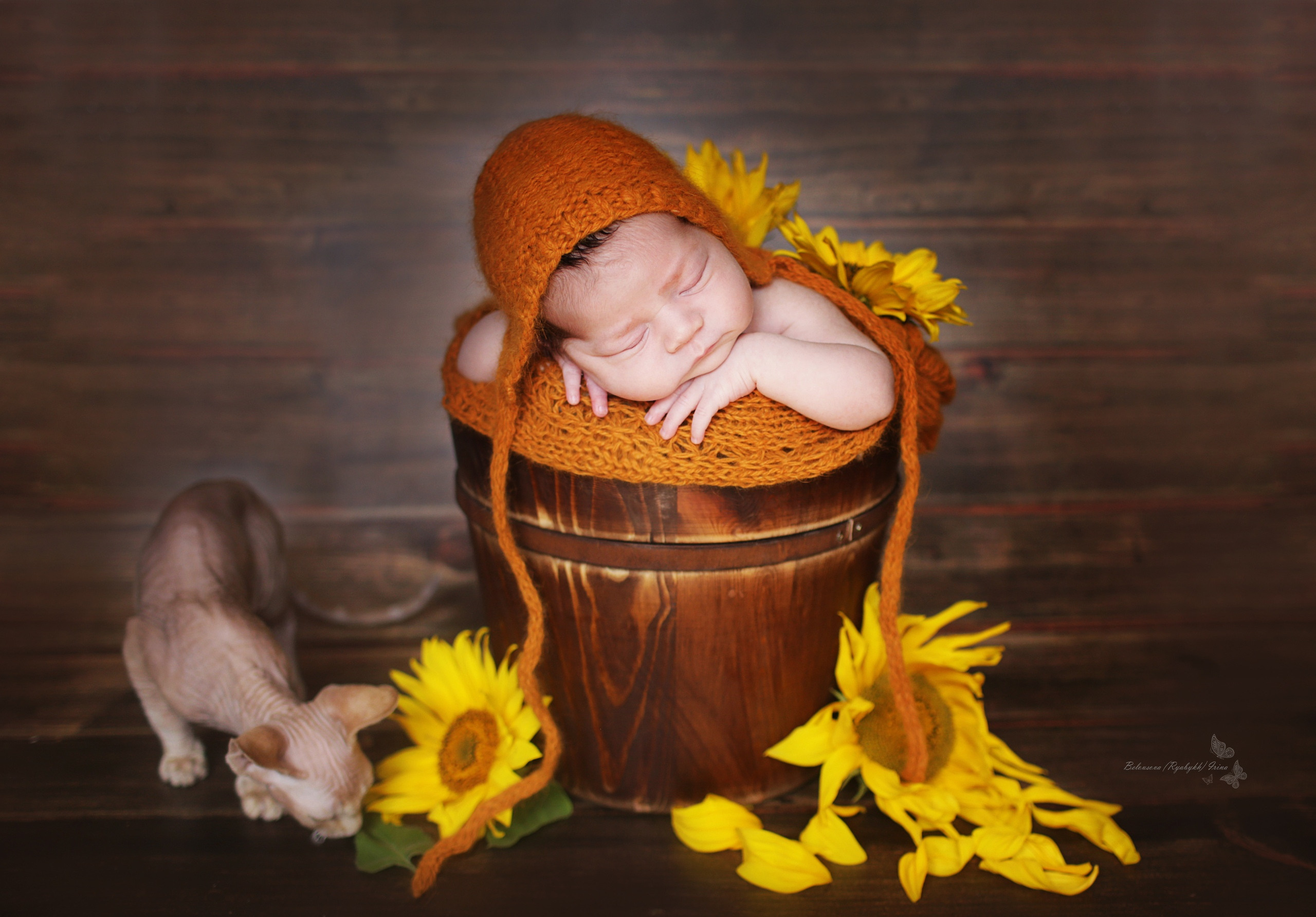 НОВОРОЖДЕННЫЕ (NEWBORN). Фотограф новорожденных, свадебный, семейный, детский фотограф в СПБ