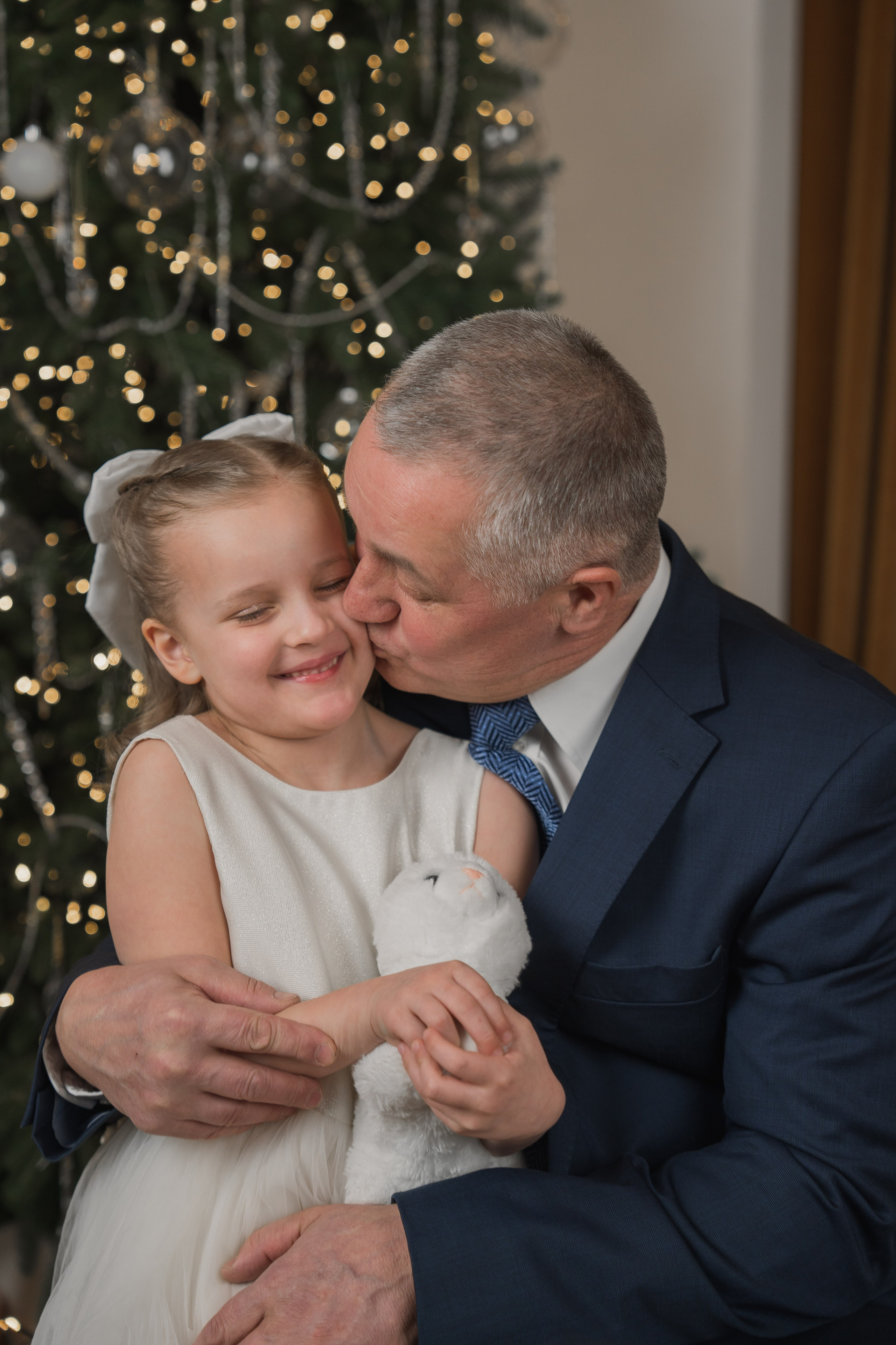 Новогодняя фотосессия большой семьи в студии. Семейный фотограф Екатеринбург Татьяна Девятых