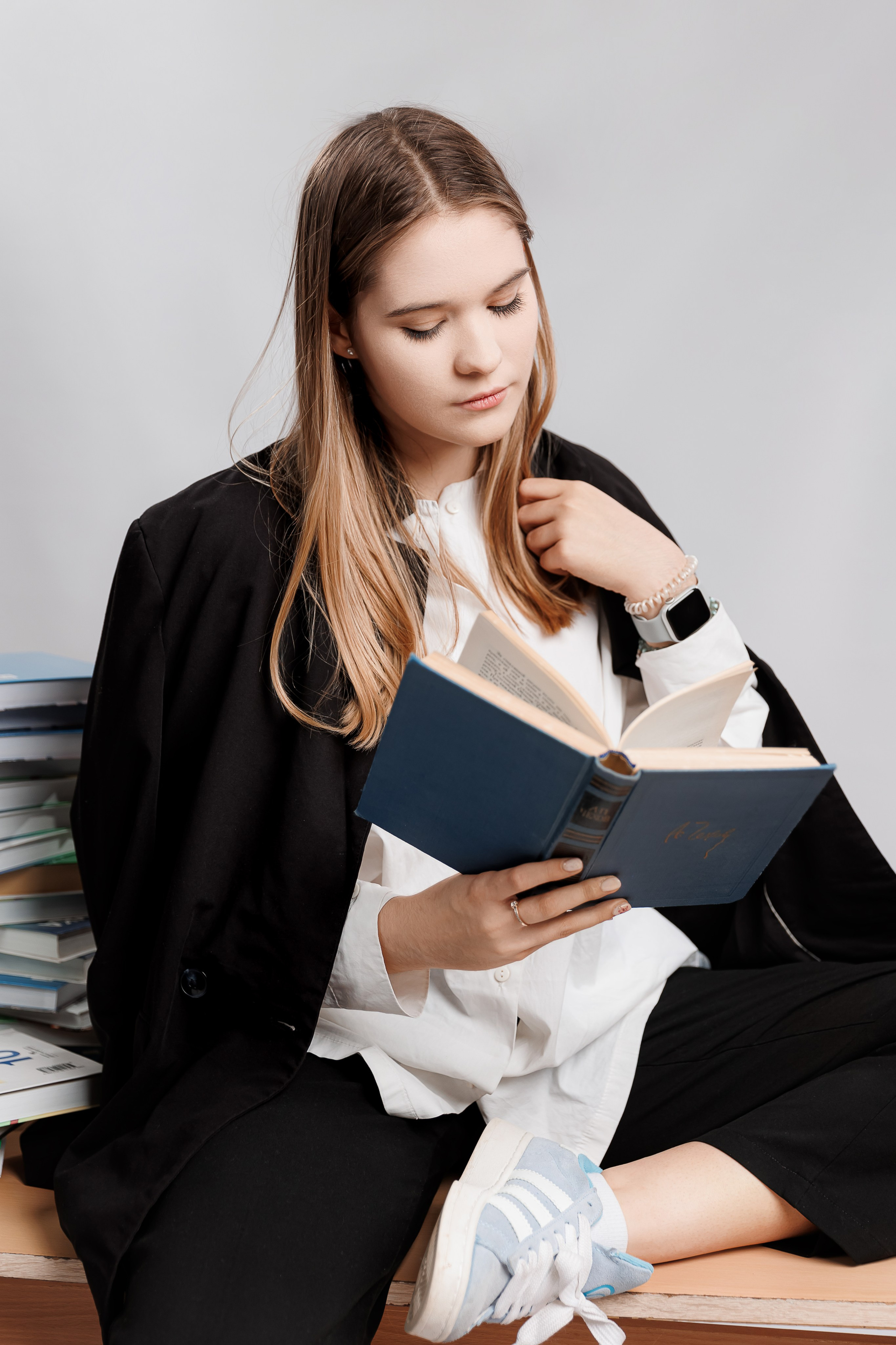 Портреты на однотонном фоне. Семейный и детский фотограф Комина Елена, Власиха, Одинцово