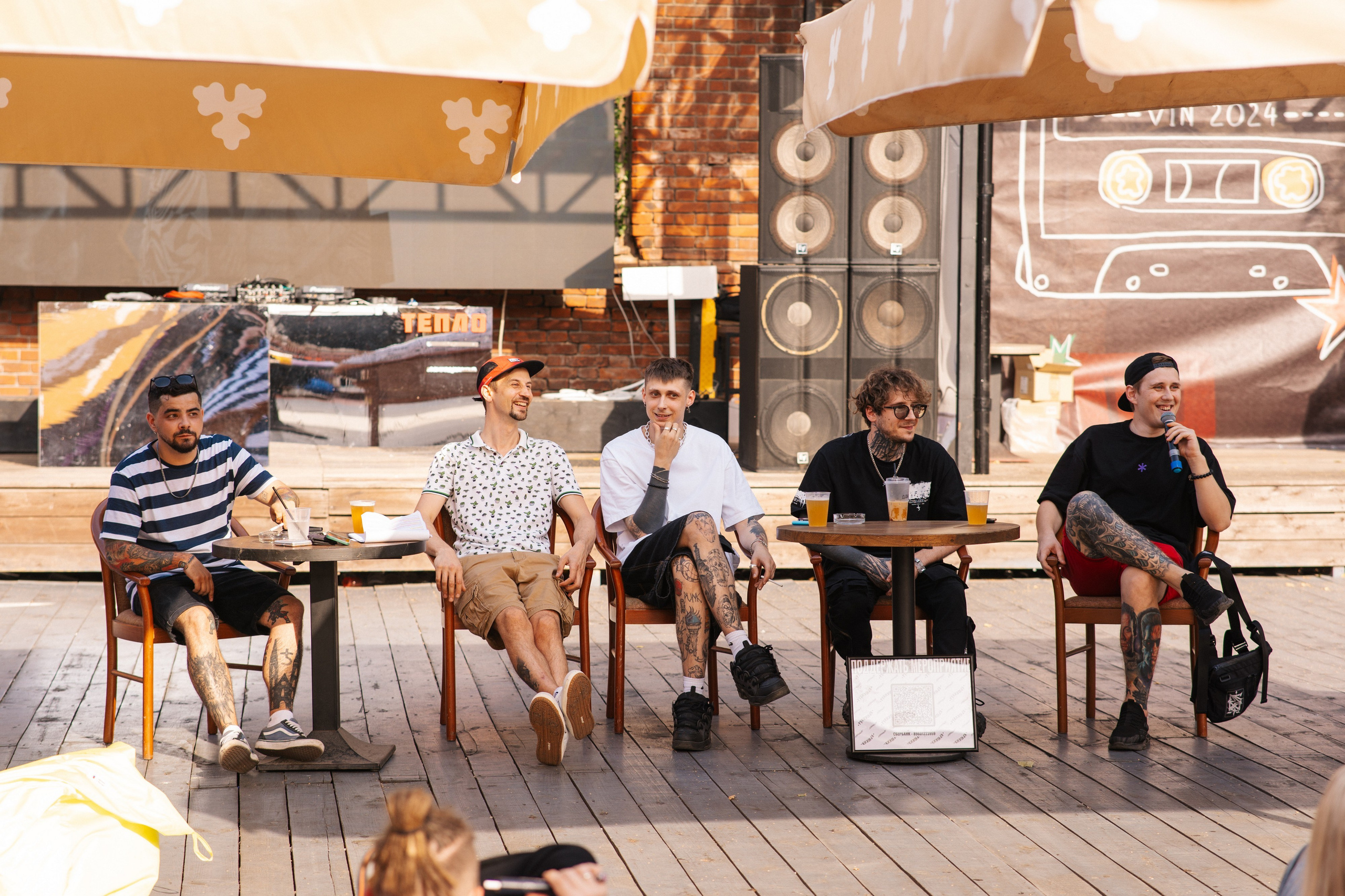 Встреча татуировщиков. Фотограф в Воронеже Ольга Космодемьянская