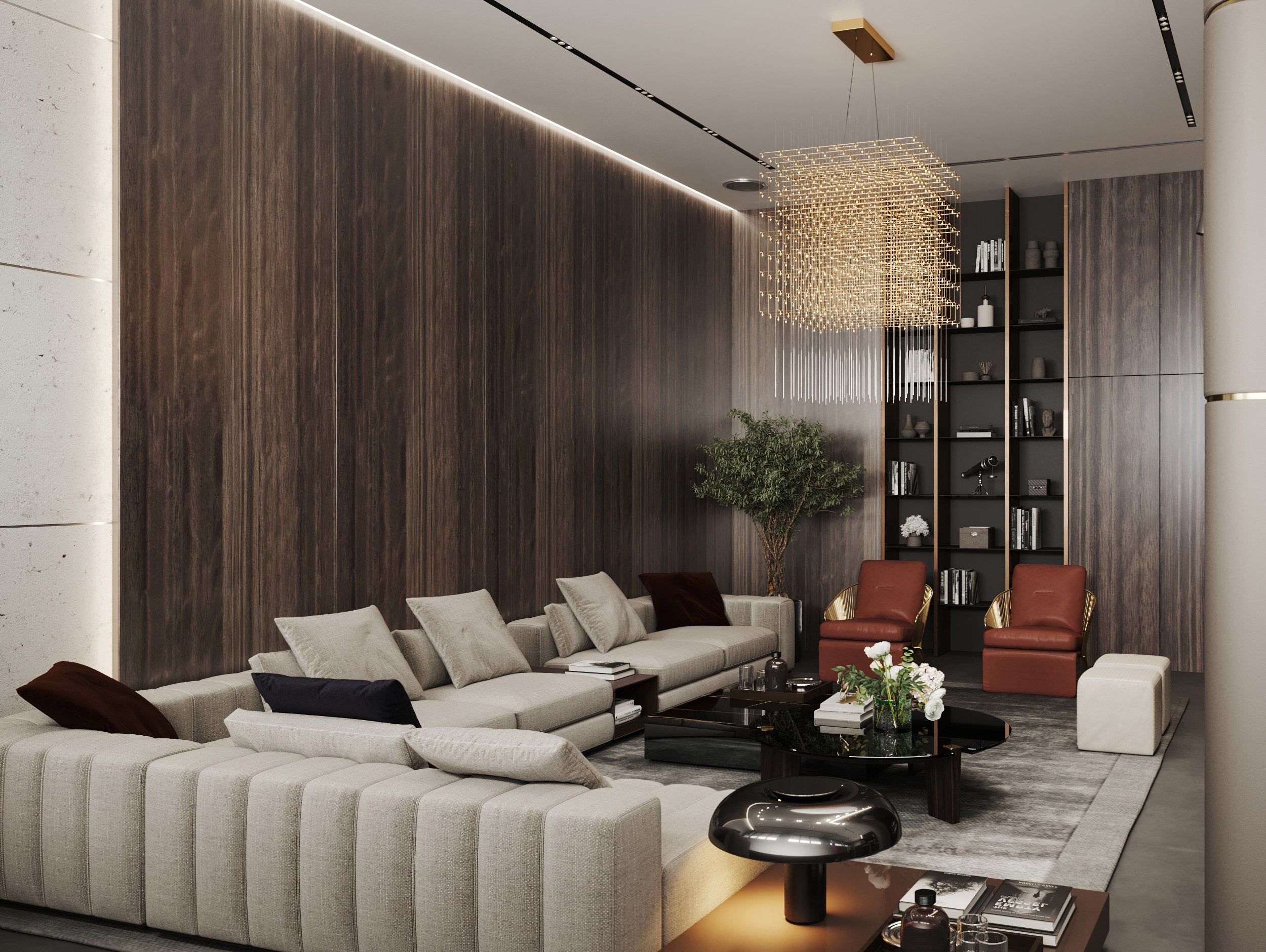 VIP Конференц-зал1. Интерьерный 3Д Визуализатор Маргарита Оберемко