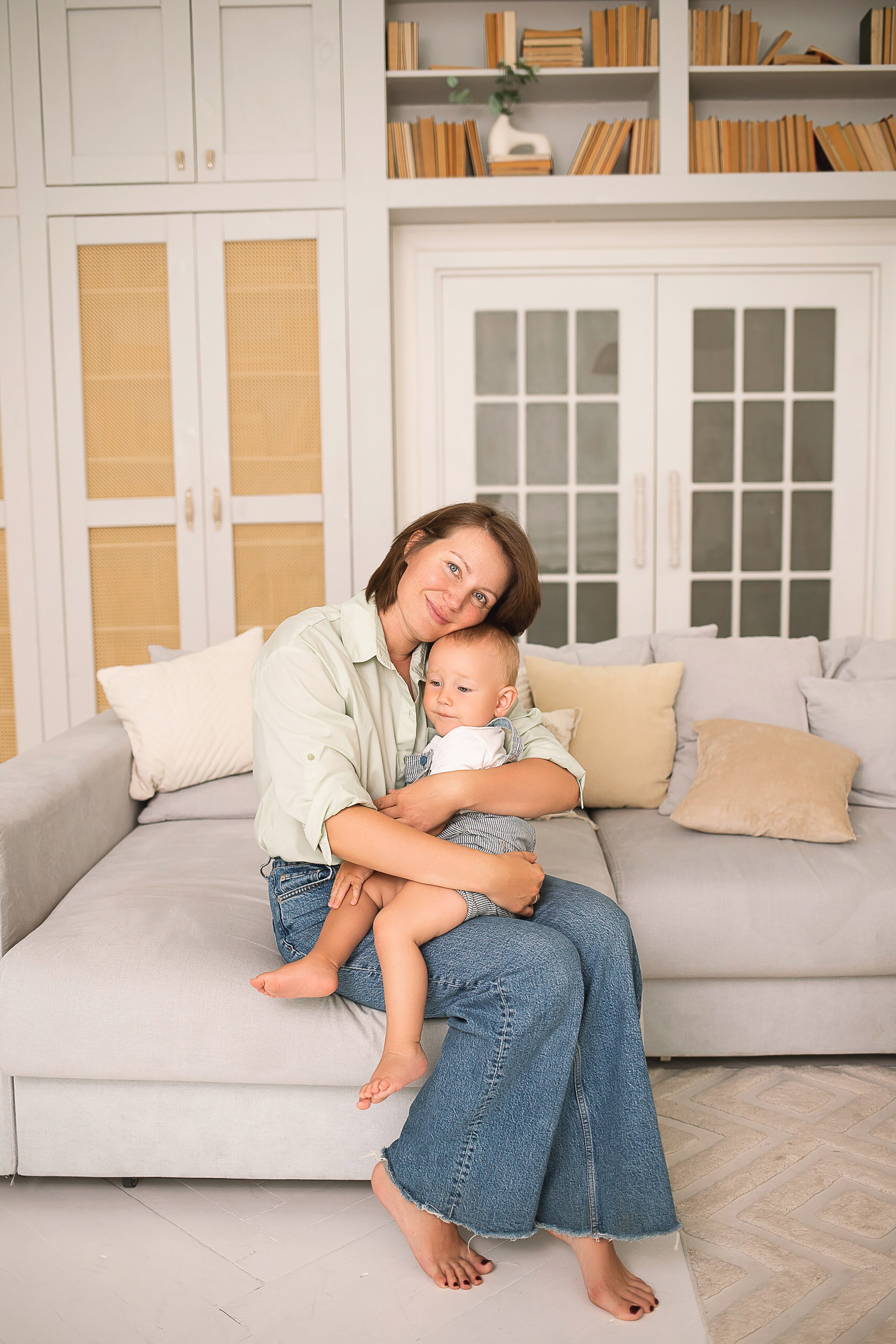 Детская, семейная фотосессия. Фотограф новорожденных в Новосибирске