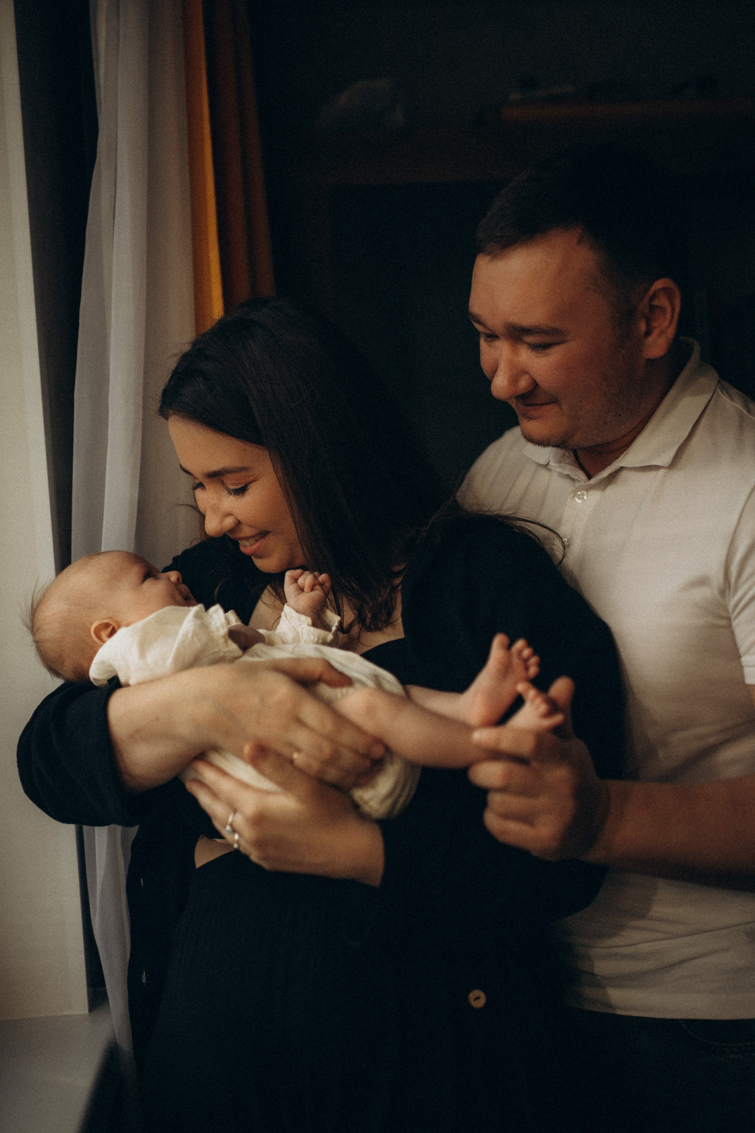 Маша, Рома и Лалита (2 мес). Семейный и детский фотограф Красноярск Иркутск Денк Анна