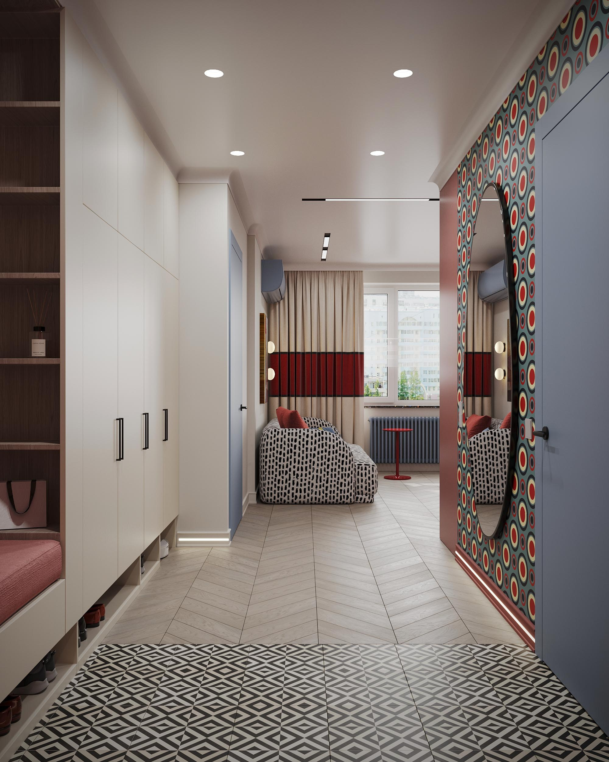 Долгопрудный 40 м². Главная