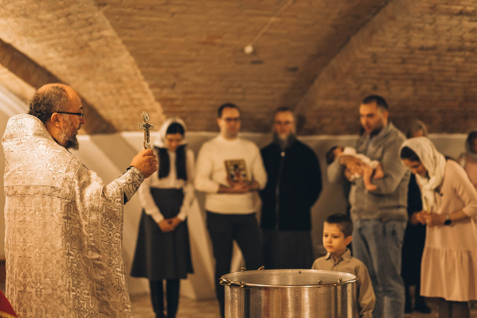Крещение Германа. Фотограф таинства крещения в Бресте Светлана Будько