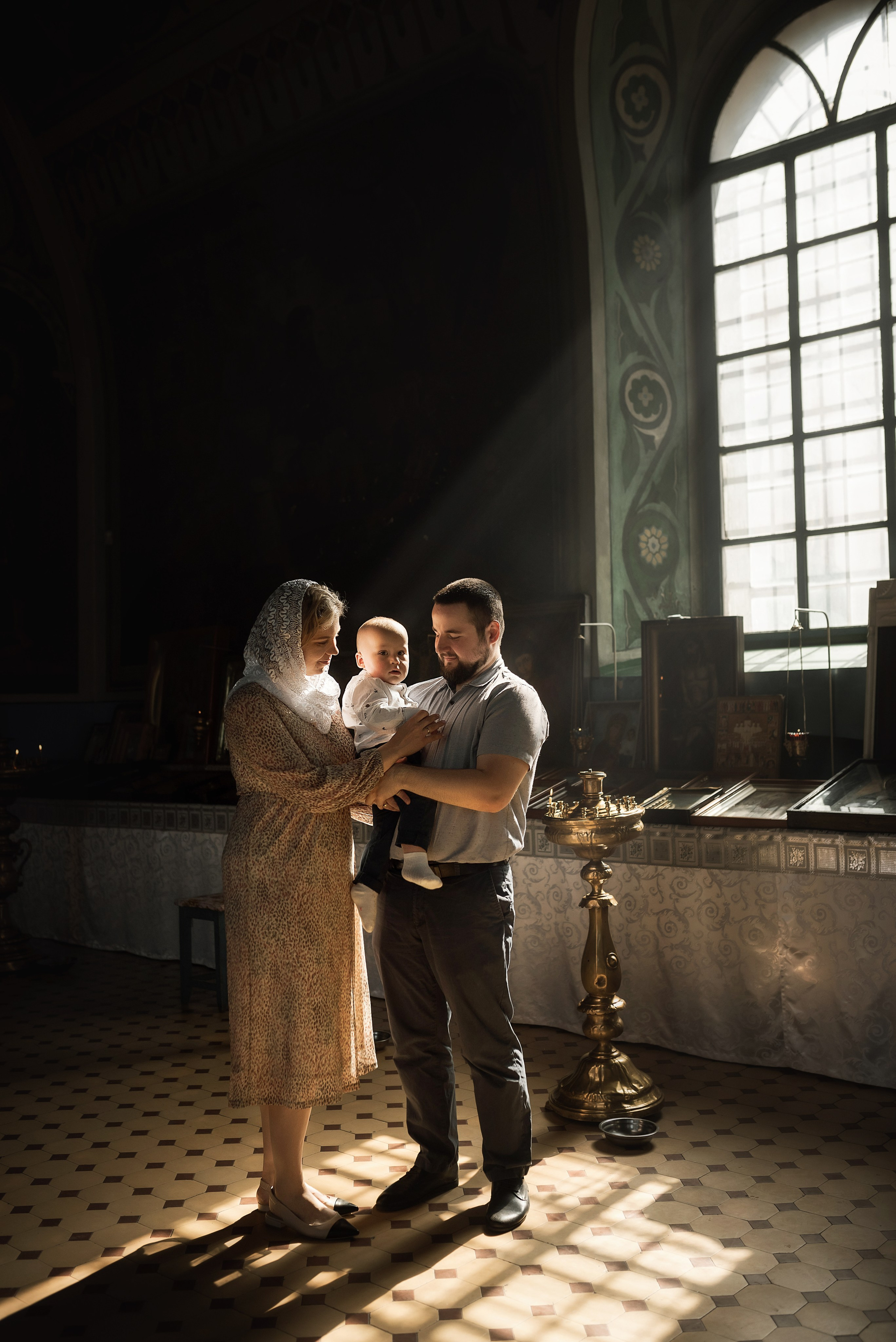 Крещение Ивана _ Храм Преображения Господня. Семейный фотограф в Ростове-на-Дону Татьяна Литвинова