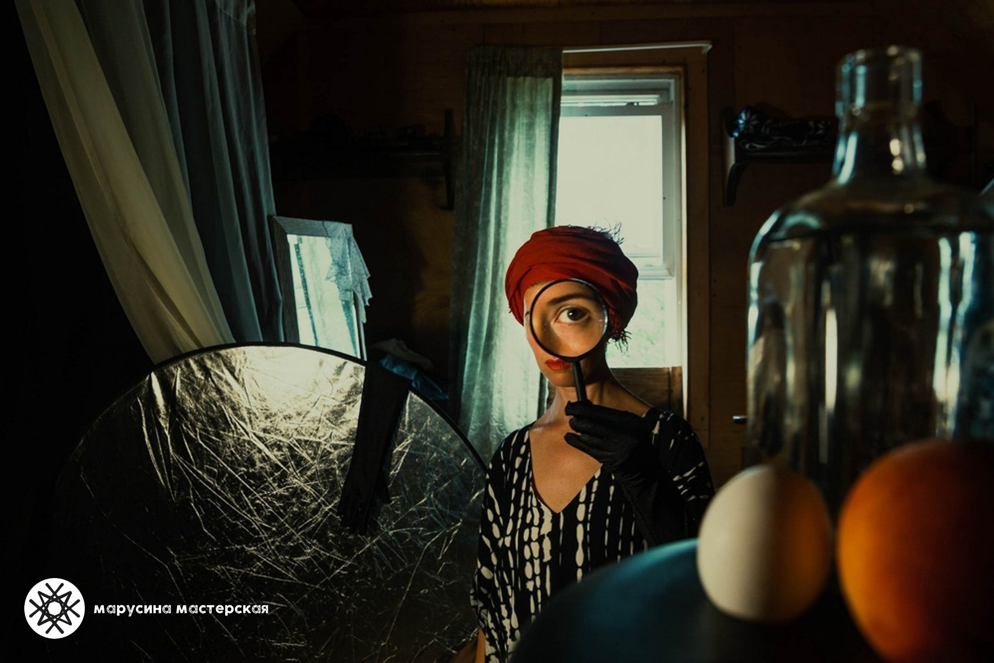 Творческая фотография, снятая в рамках зимней творческой практики, автор — Мари Саксон