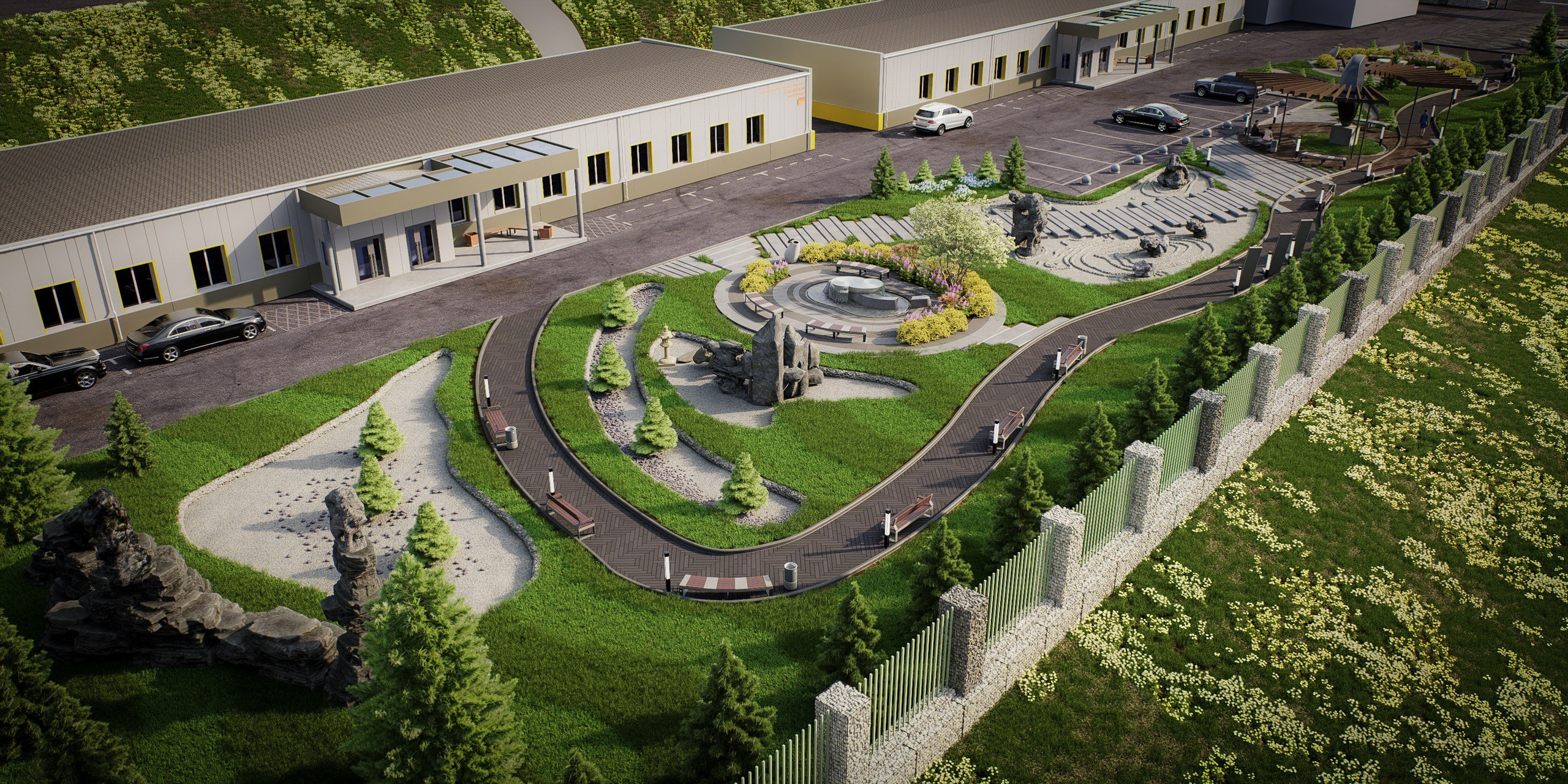 Сквер ГОК «Солнечный». Архитектурно-дизайнерское бюро ROOMS