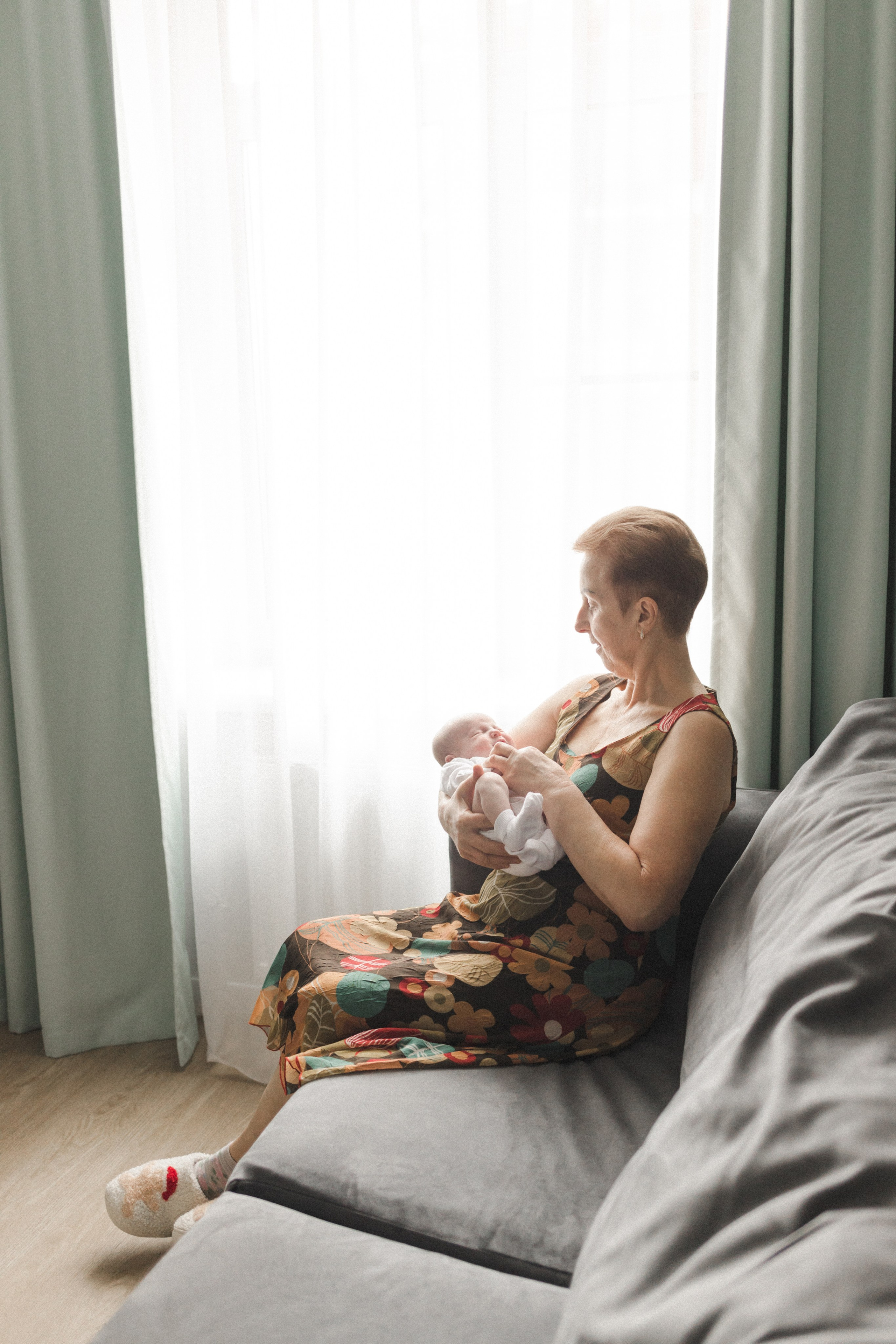 Самый первый месяц жизни. Семейный фотограф в Москве