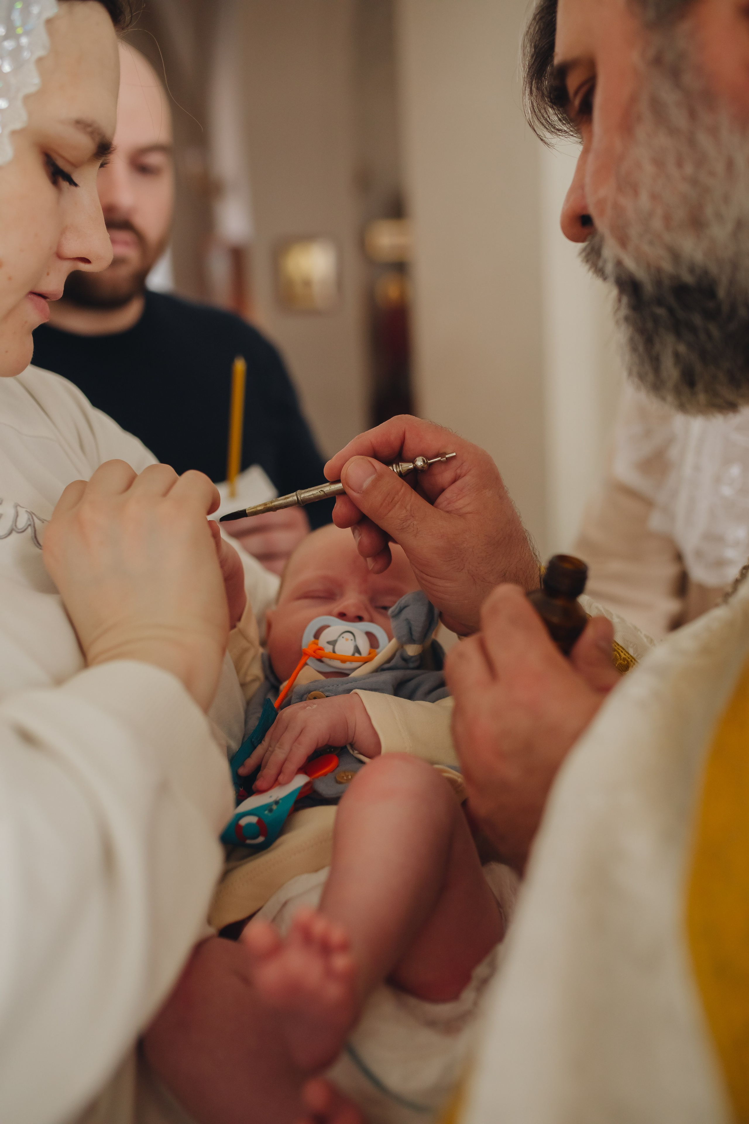 Крещение в светлом Храме. Семейный и детский фотограф в Москве Дорогова Екатерина