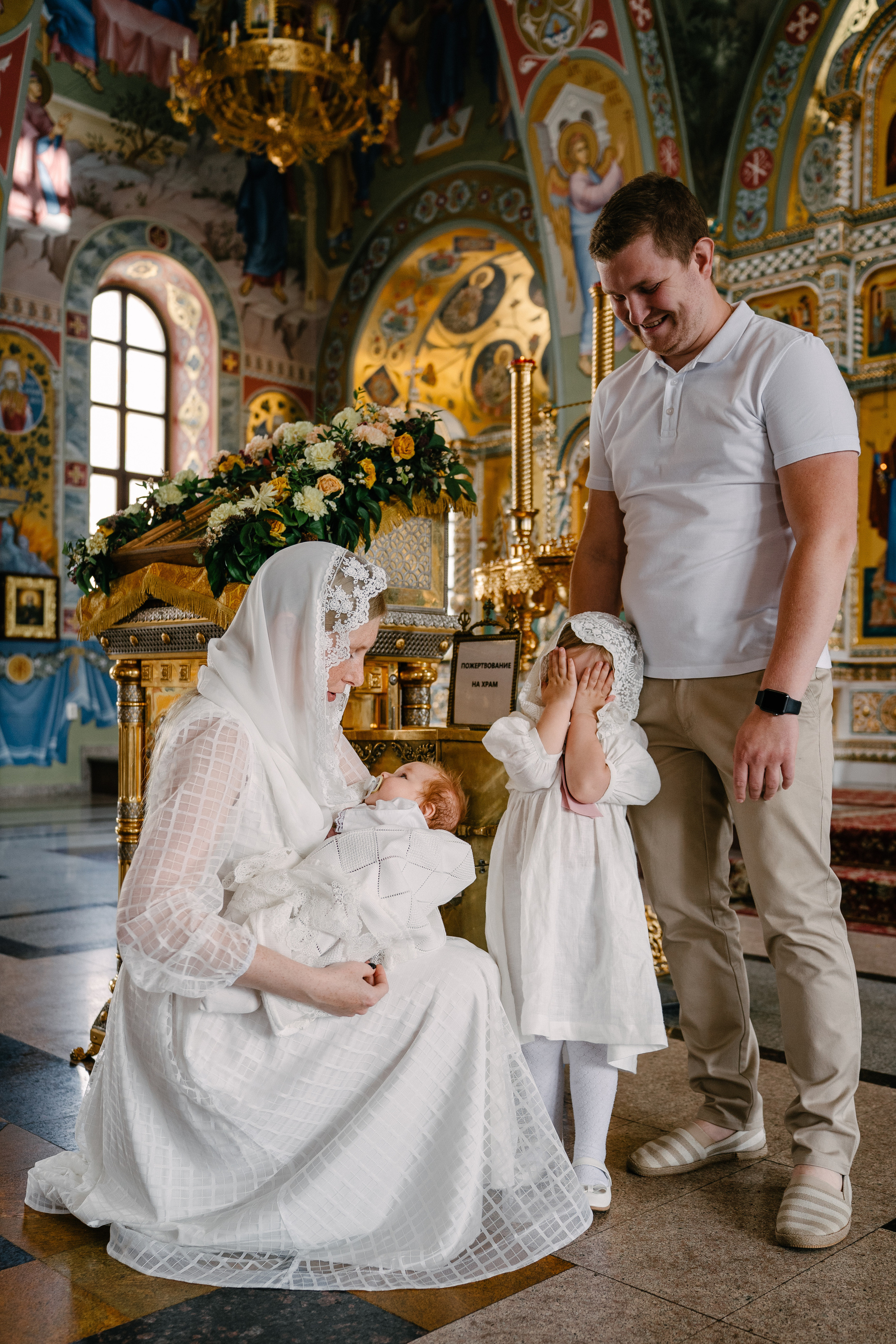 Крещение Савелия. Свадебный и семейный фотограф в Воронеже Анастасия Бойко