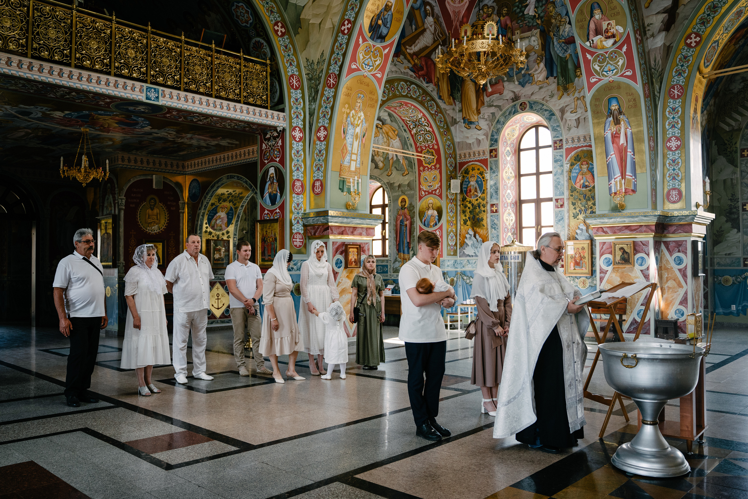 Крещение Савелия. Свадебный и семейный фотограф в Воронеже Анастасия Бойко