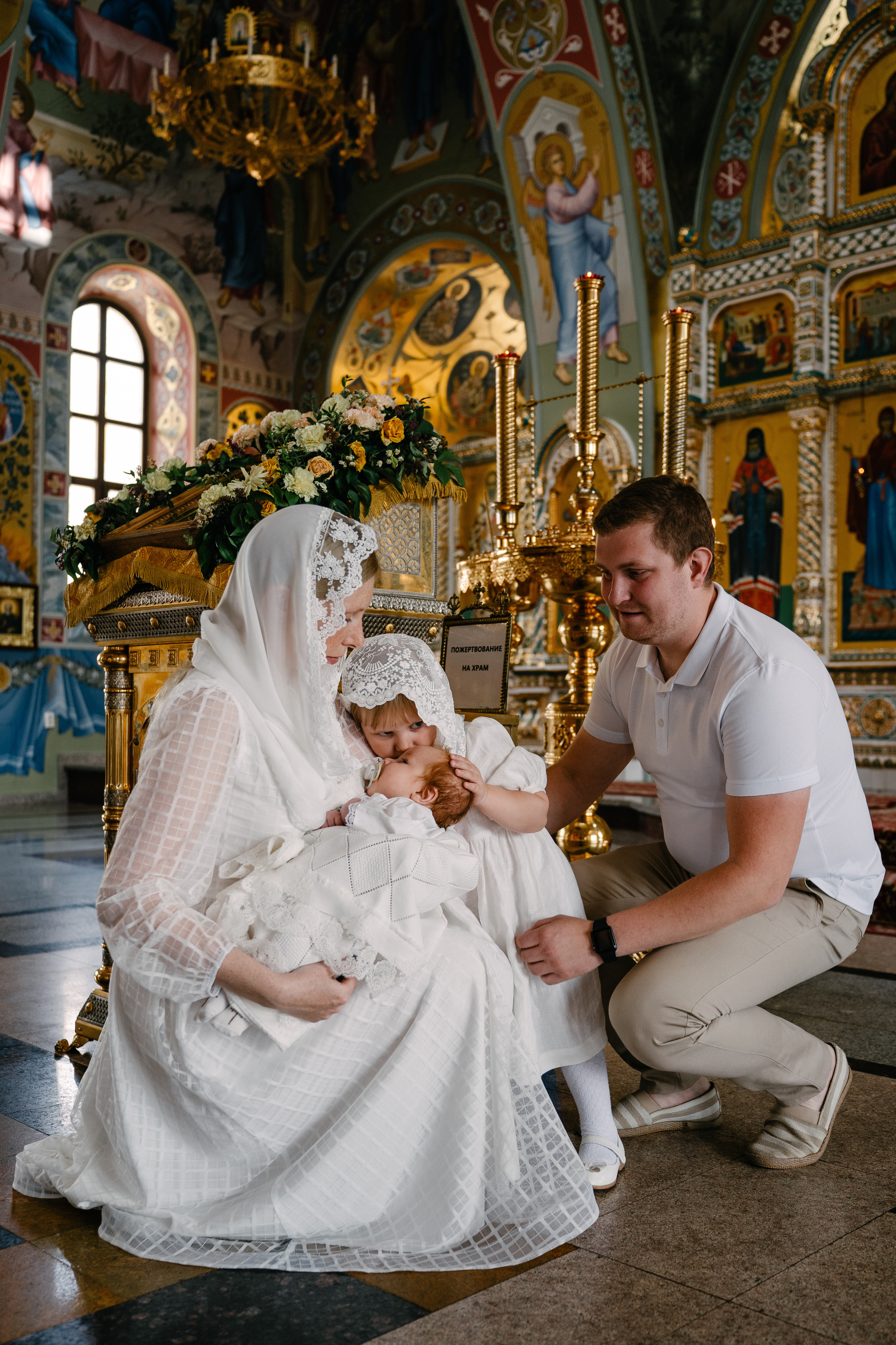 Крещение Савелия. Свадебный и семейный фотограф в Воронеже Анастасия Бойко