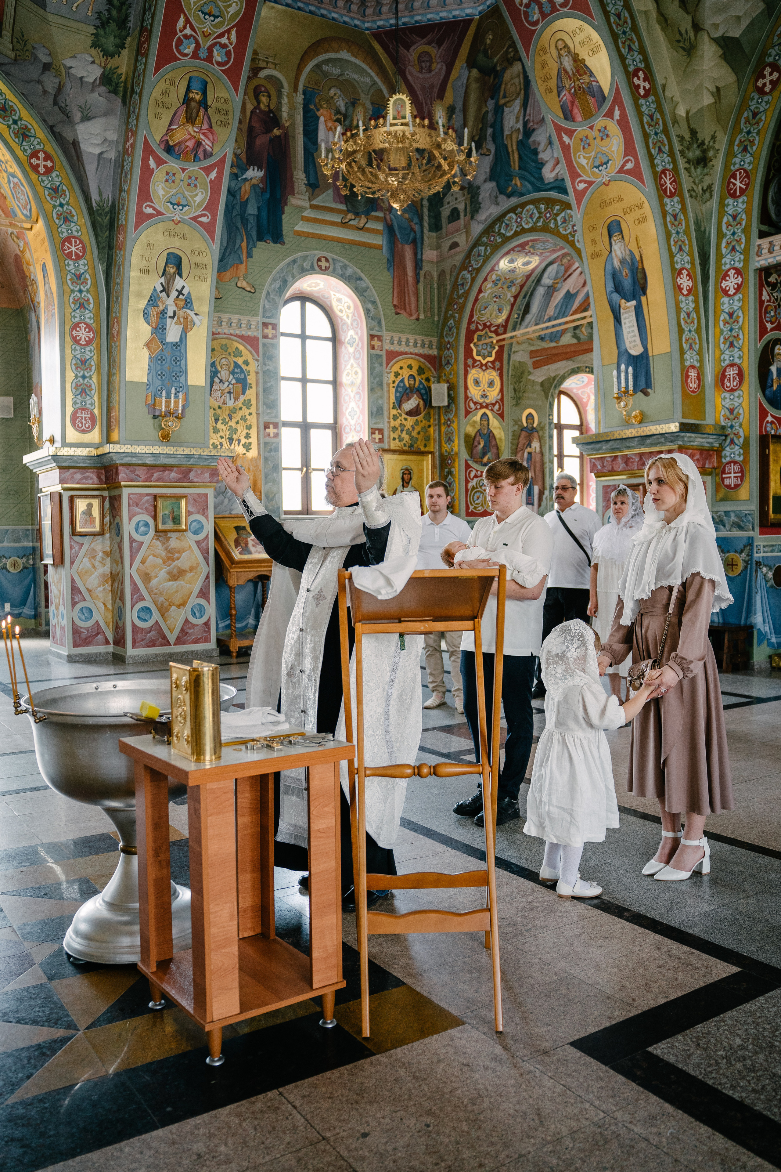 Крещение Савелия. Свадебный и семейный фотограф в Воронеже Анастасия Бойко