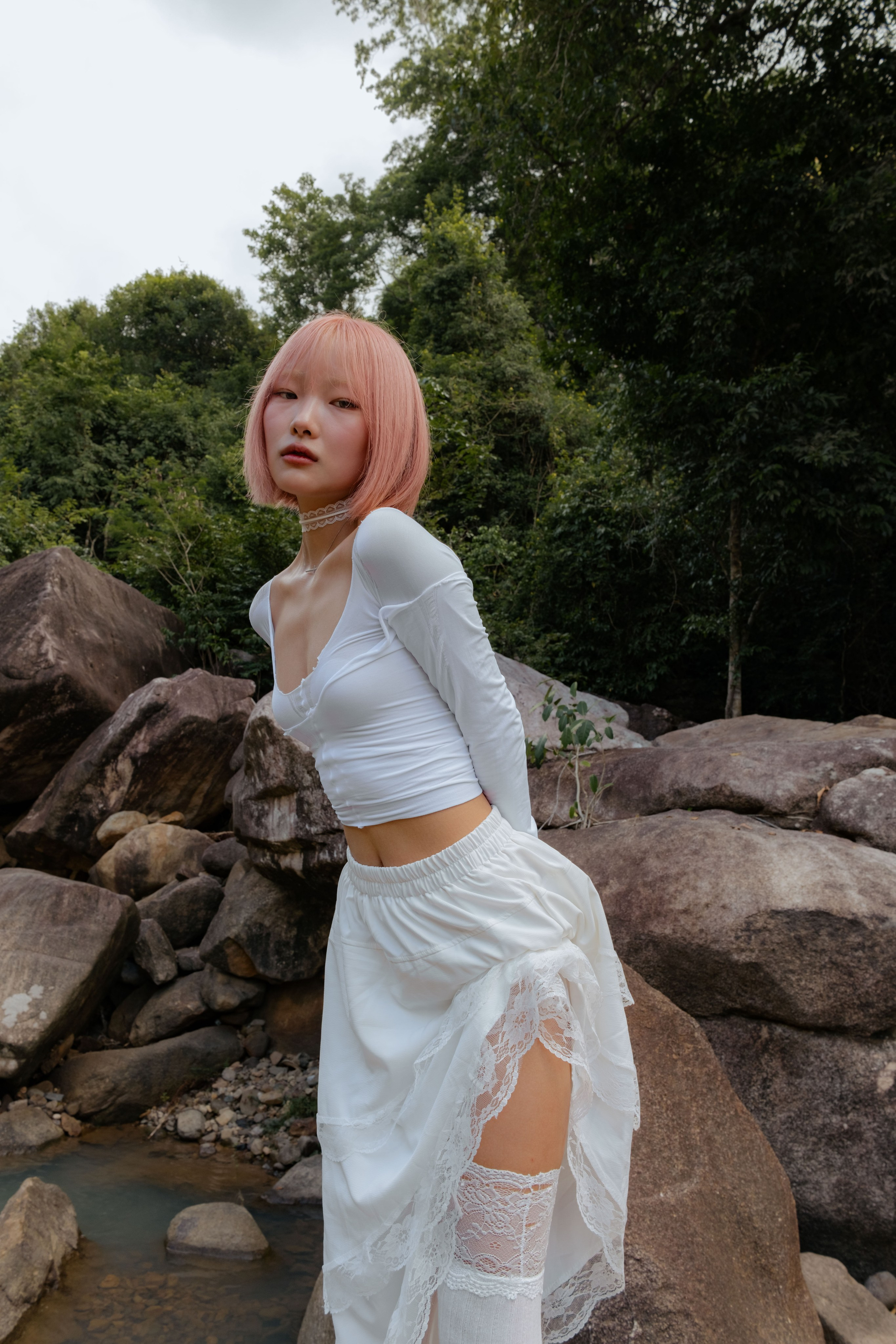 Location "Ba Ho Waterfall". Portrait photographer Nha Trang | Julia Meshanina