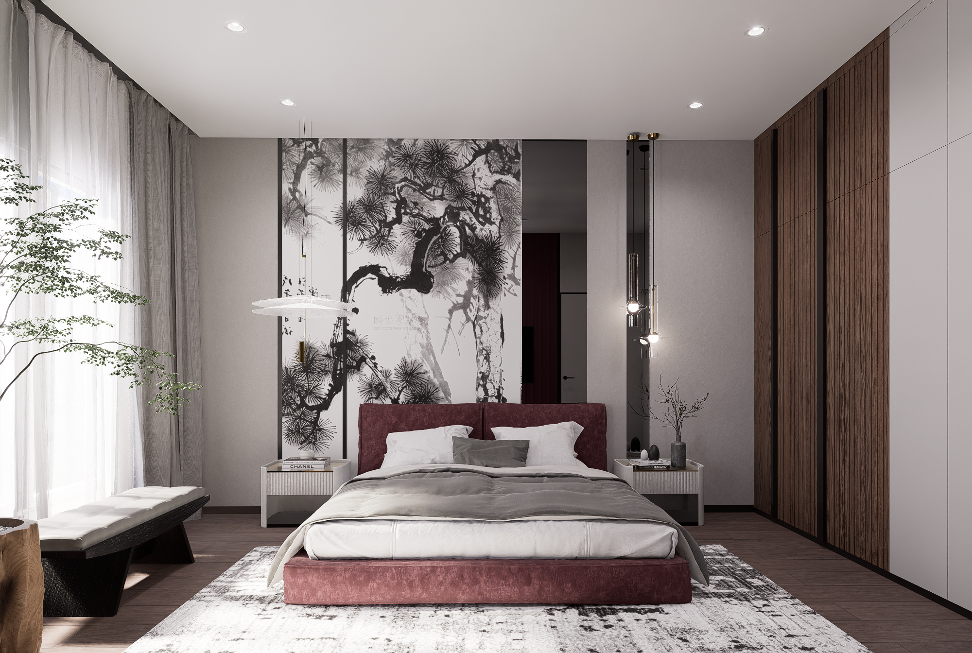 Интерьер дома с восточным минимализмом. Александра Койтова — Архитектор малоэтажных зданий в Новосибирске