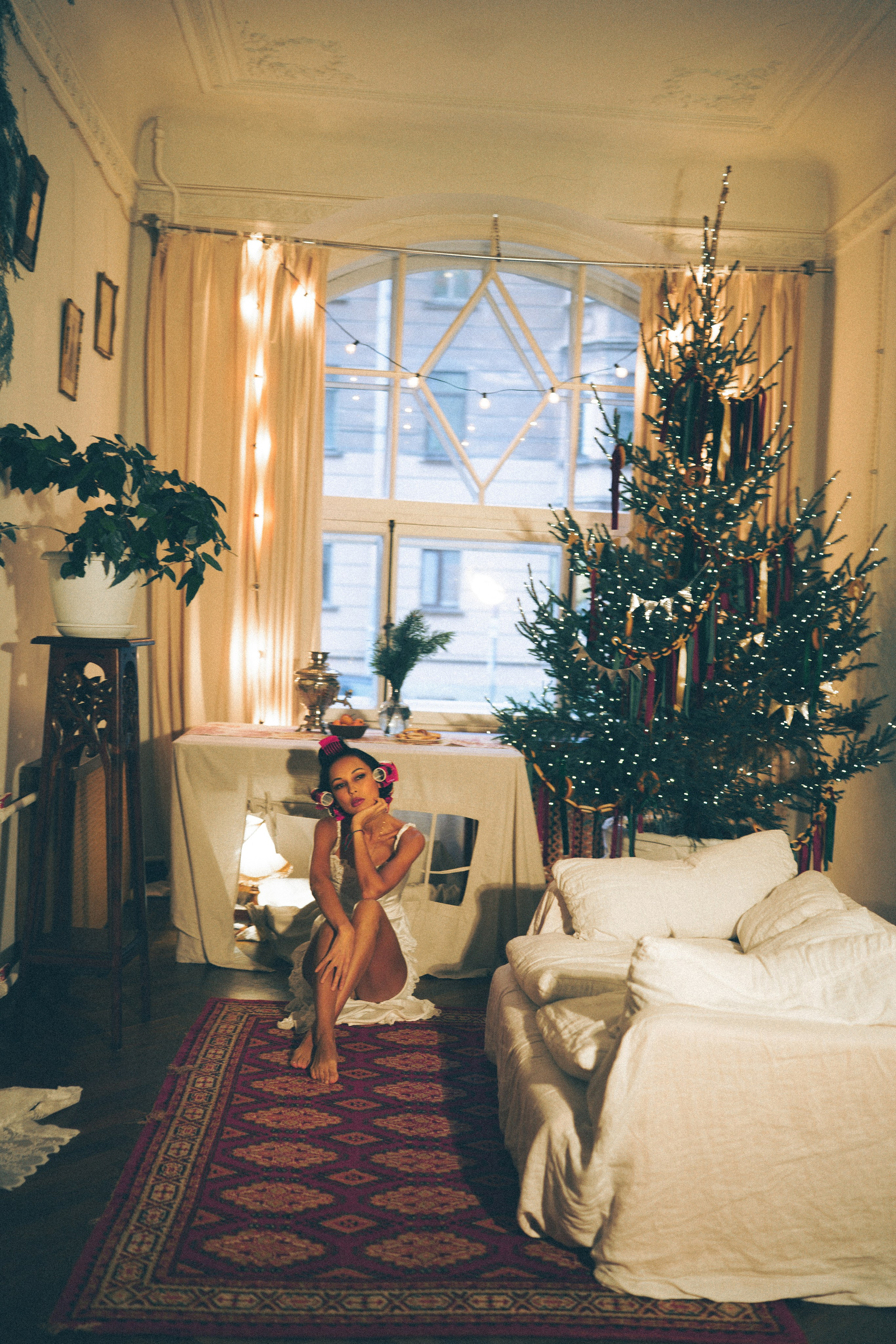 ФОТОСЕСИИЯ К НОВОМУ ГОДУ В АТМОСФЕРНОЙ СТУДИИВ ЦЕНТРЕ ПИТЕРАИ ВИНТАЖНЫЙ ОБРАЗ. Профессиональный фотограф, Санкт-Петербург — Виктория Богомолова