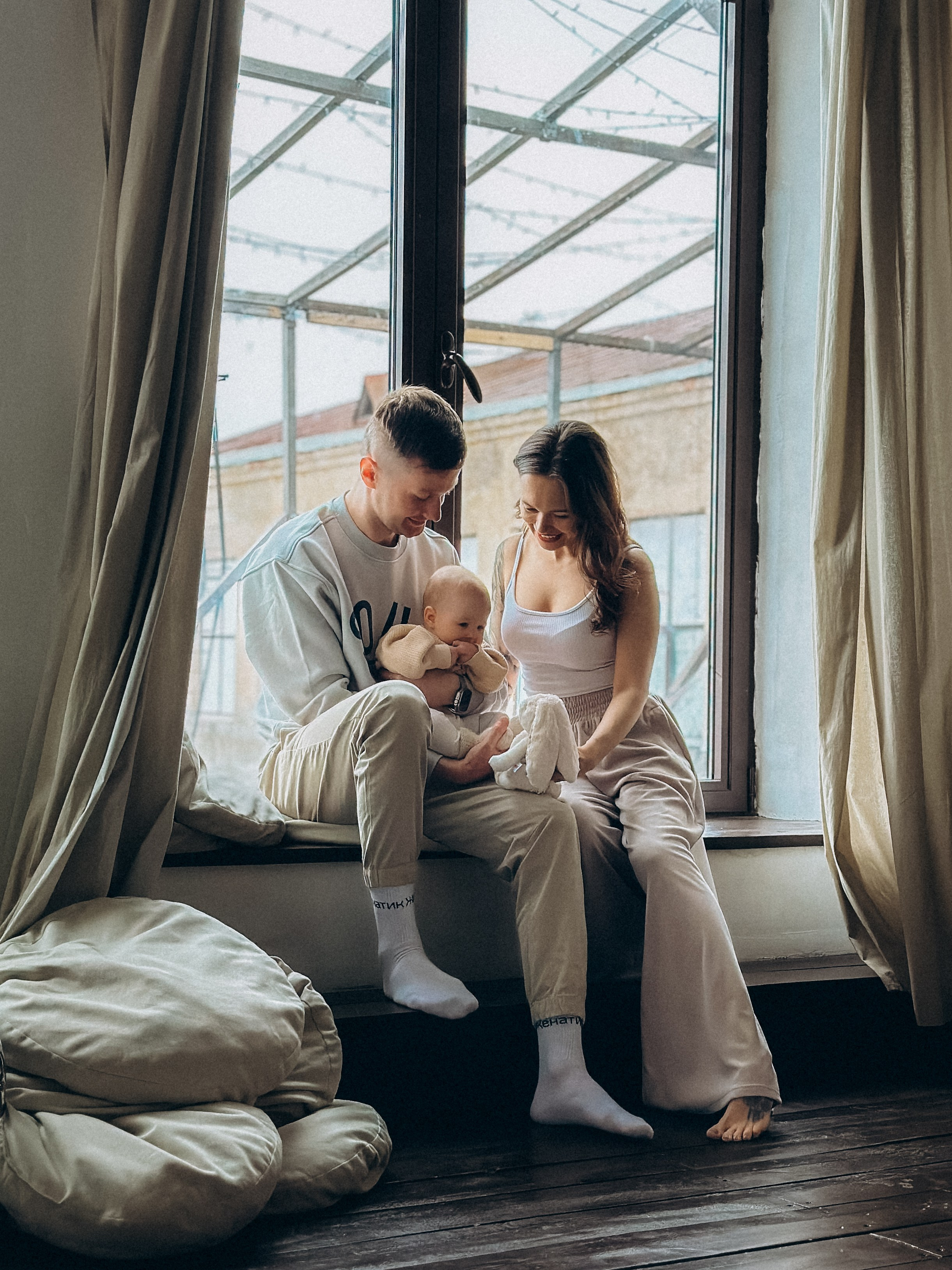 Сергей, Яна и малышка Афина. Phbyadel.wfolio.pro