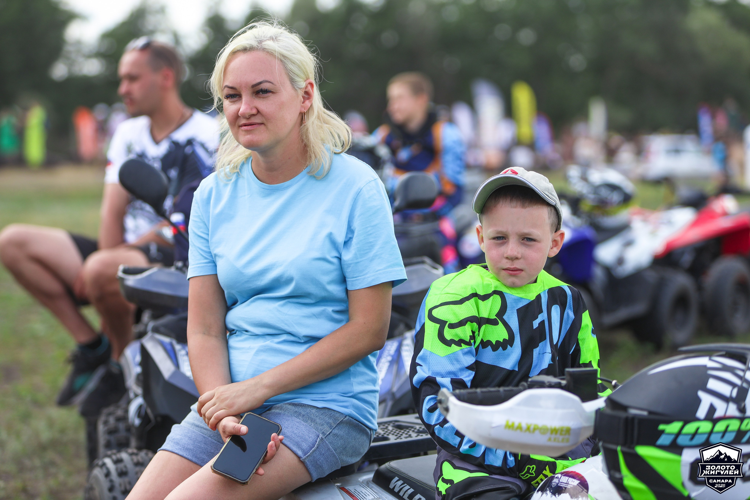 Заезды «МИНИ ДЕТИ» и «МАКСИ ДЕТИ». Кубок России по гонкам с водными препятствиями на квадроциклах «Золото Жигулей 2025». Спортивный фотограф в Самаре