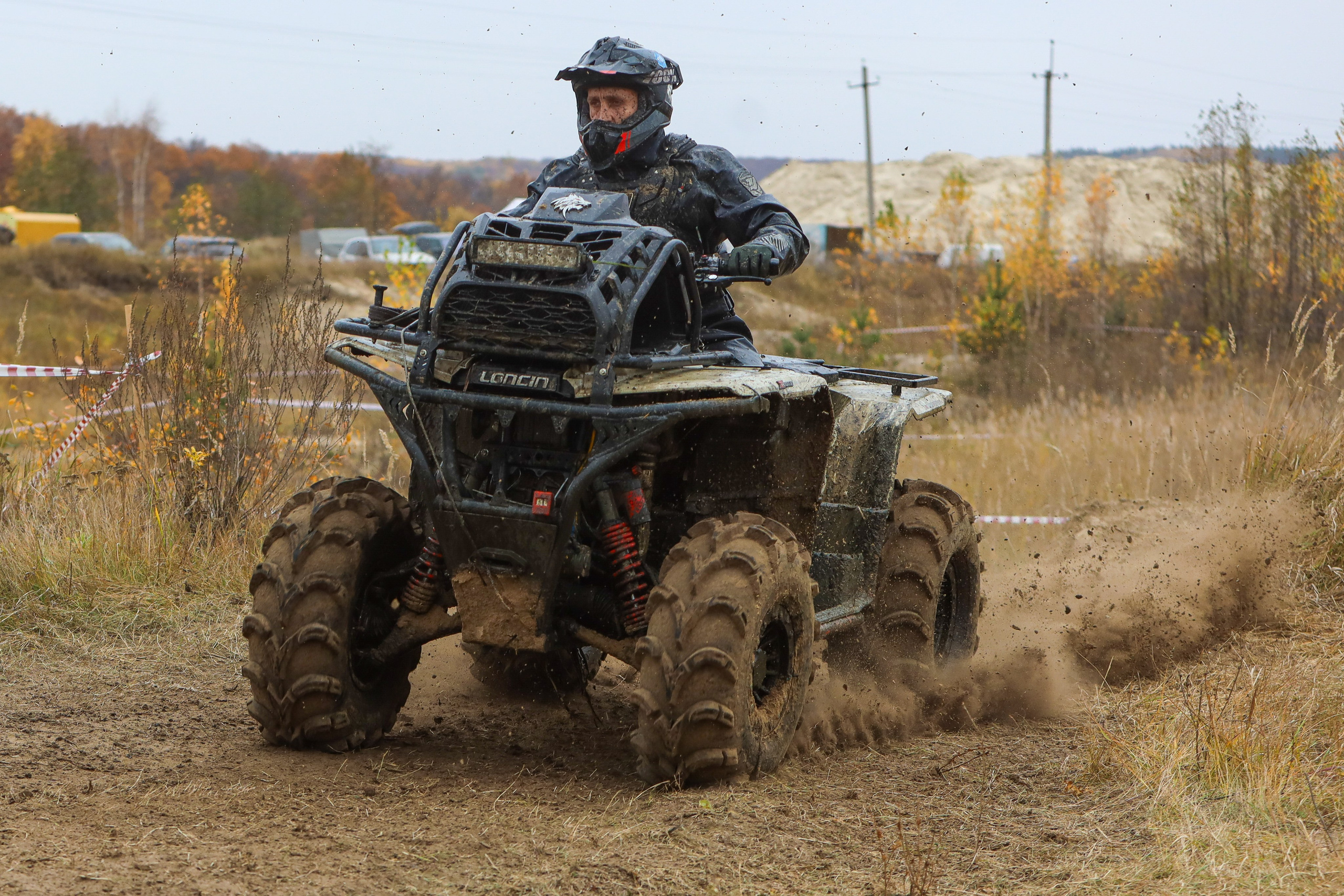 Гонки на квадроциклах Грязевое кольцо. Спортивный фотограф в Самаре