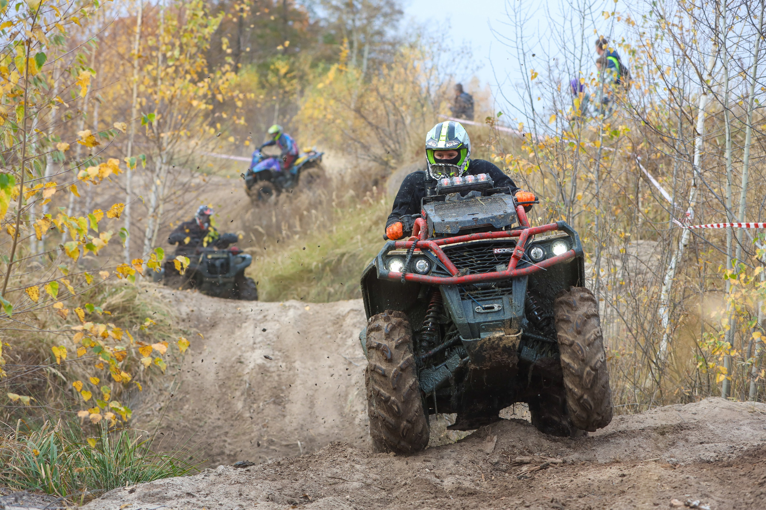 Гонки на квадроциклах Грязевое кольцо. Спортивный фотограф в Самаре