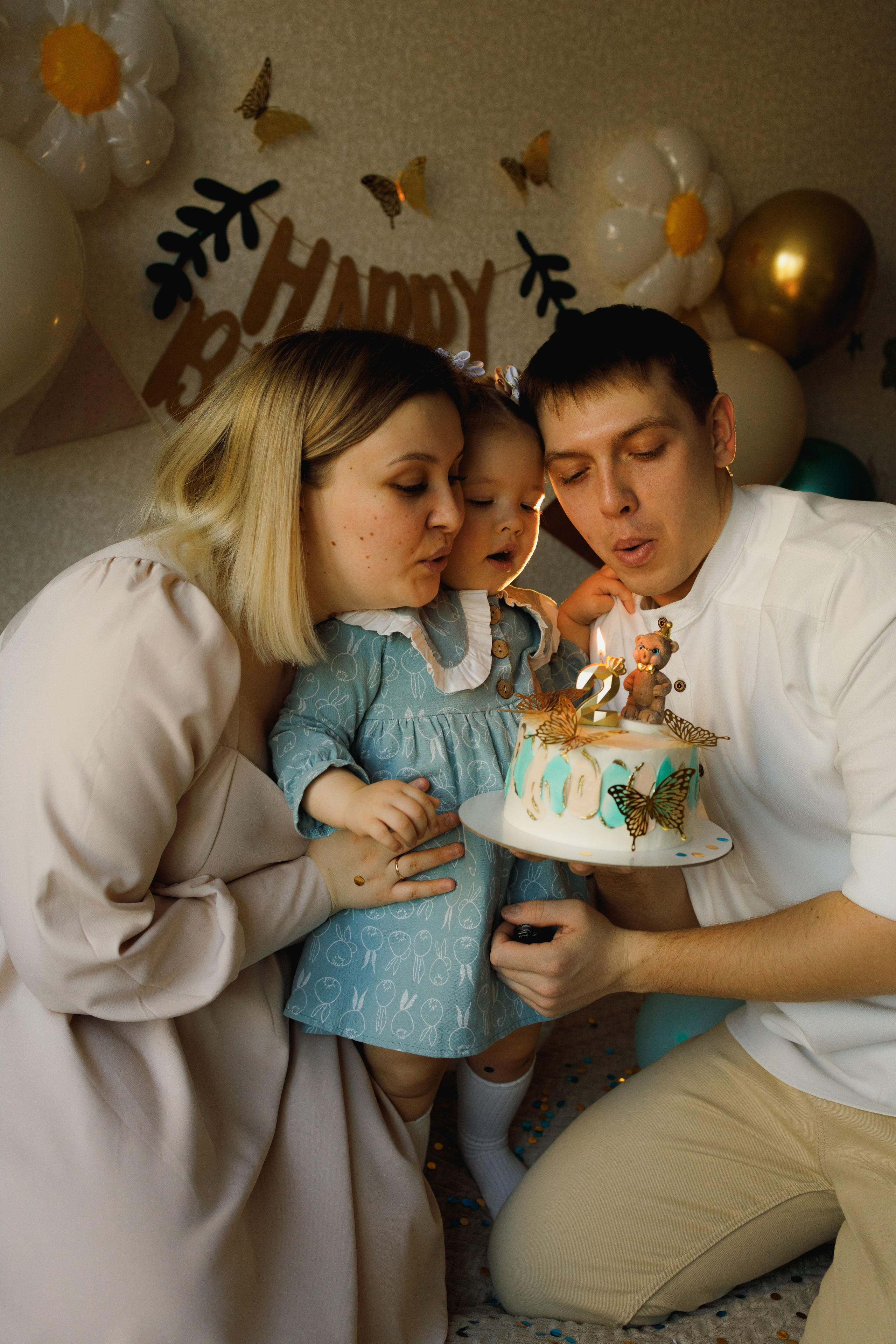 Яркий праздник для Анечки. Lifestyle семейный и детский фотограф в Омске Иванова Екатерина