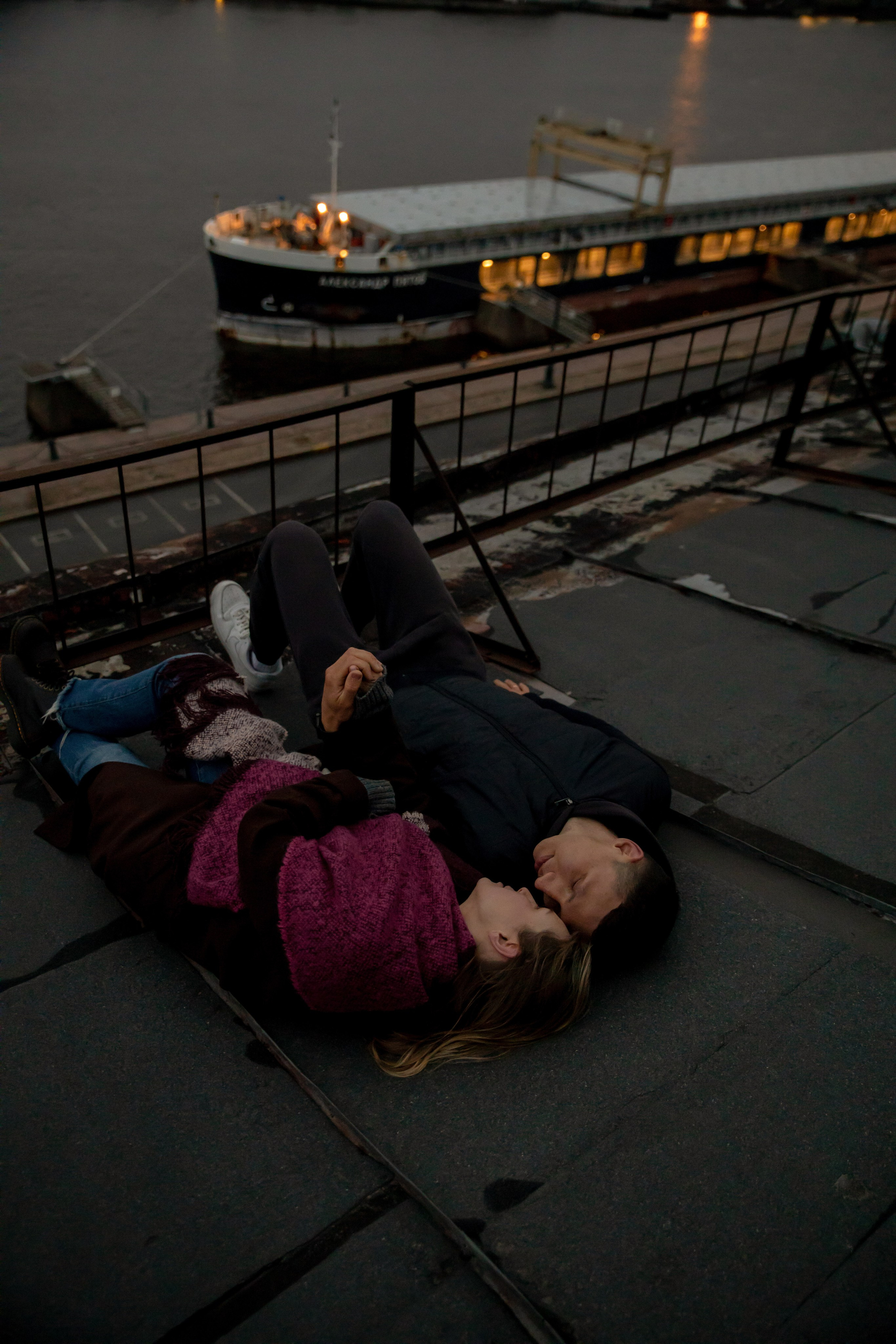 Лав стори на крыше. Свадебный и семейный фотограф в Москве Диана Левченко