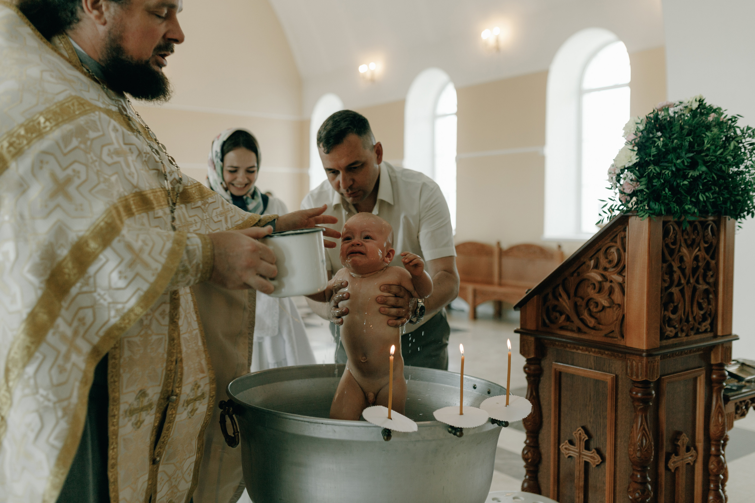 Крестины Михаила. Свадебный фотограф Самара