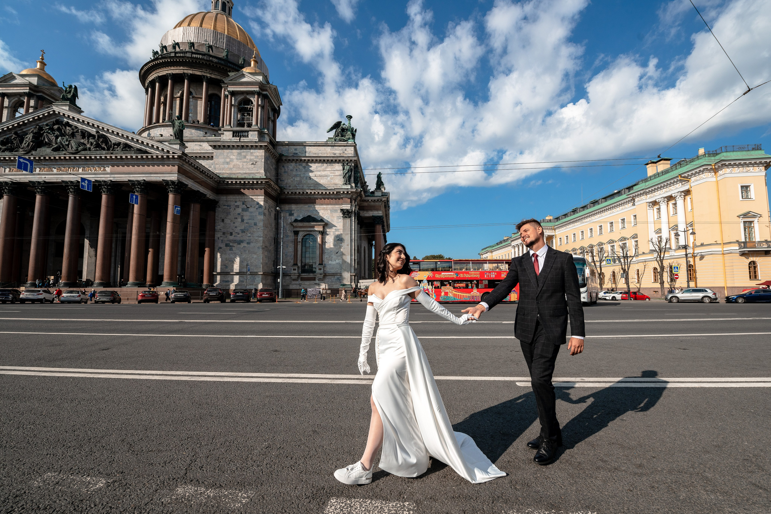Камерная свадьба в Первом Дворце Бракосочетания №1 на Английской набережной Яны и Евгения. Портретный, семейный и свадебный фотограф в Санкт-Петербурге и в Пушкине Ширяев Денис