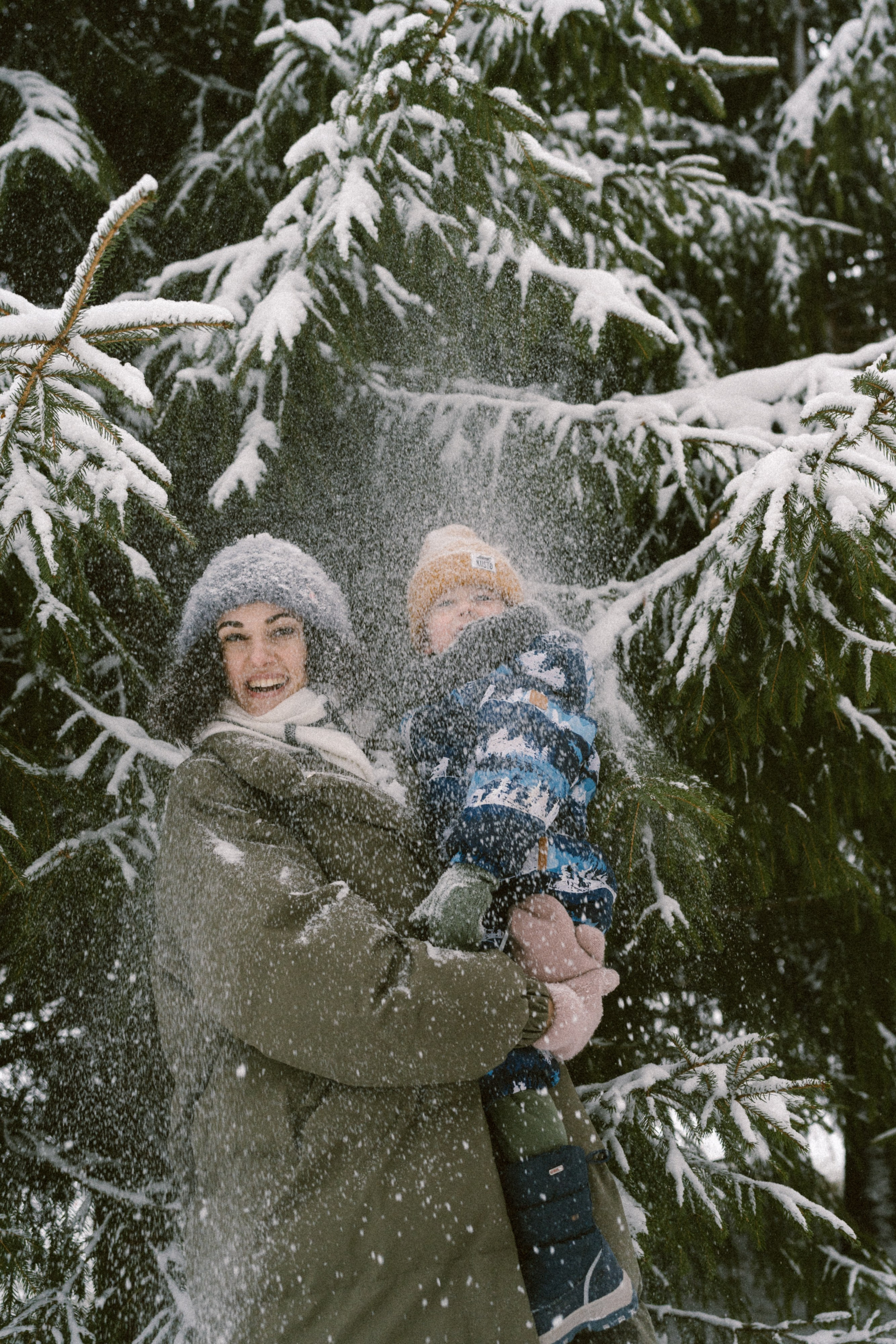 Семья.Снег.Смех. Семейный фотограф в Санкт-Петербурге Виталия Белова