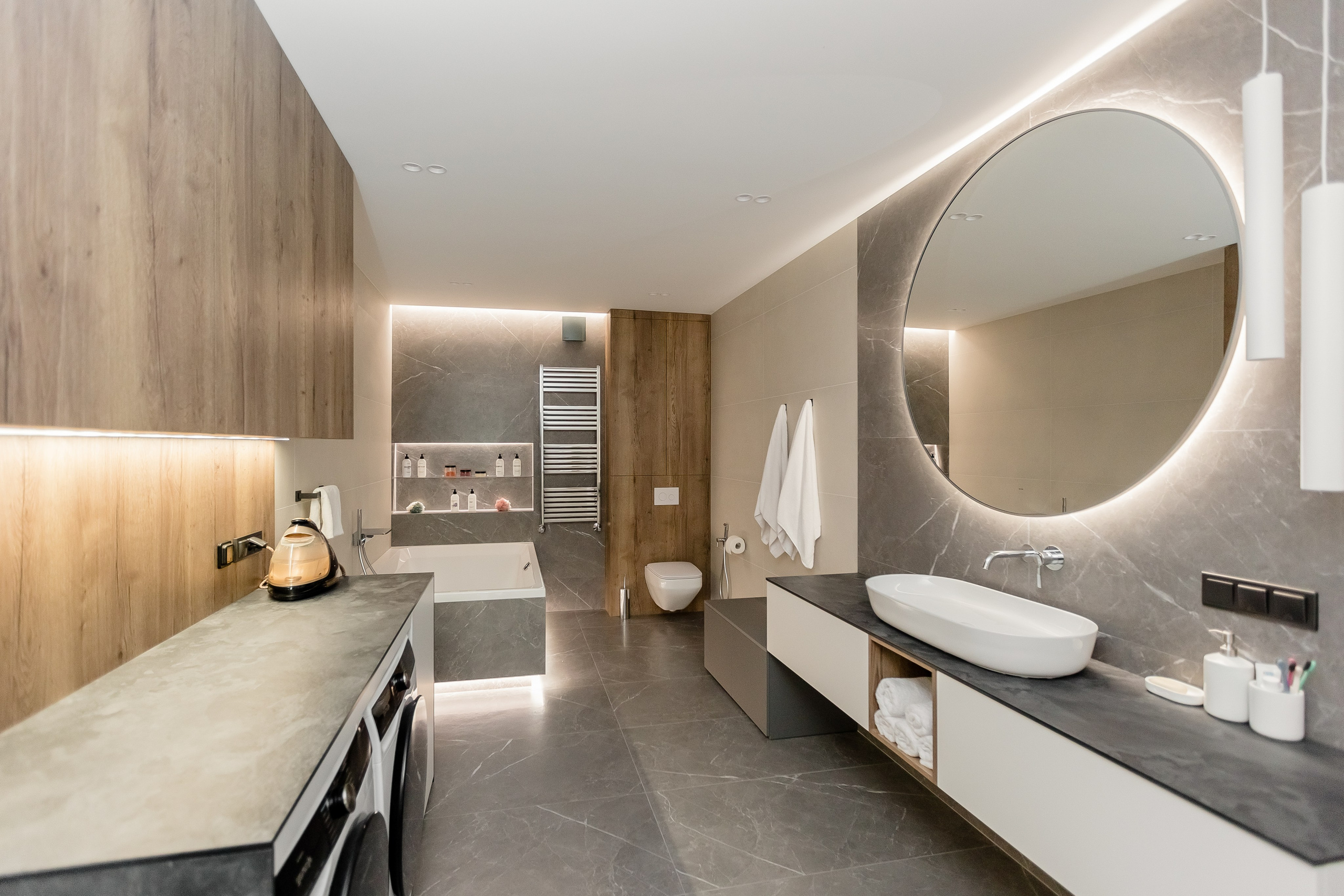 Реализация проекта 5к квартиры в Дубне. Дизайнер интерьера в Дубне, Москве, Дмитрове