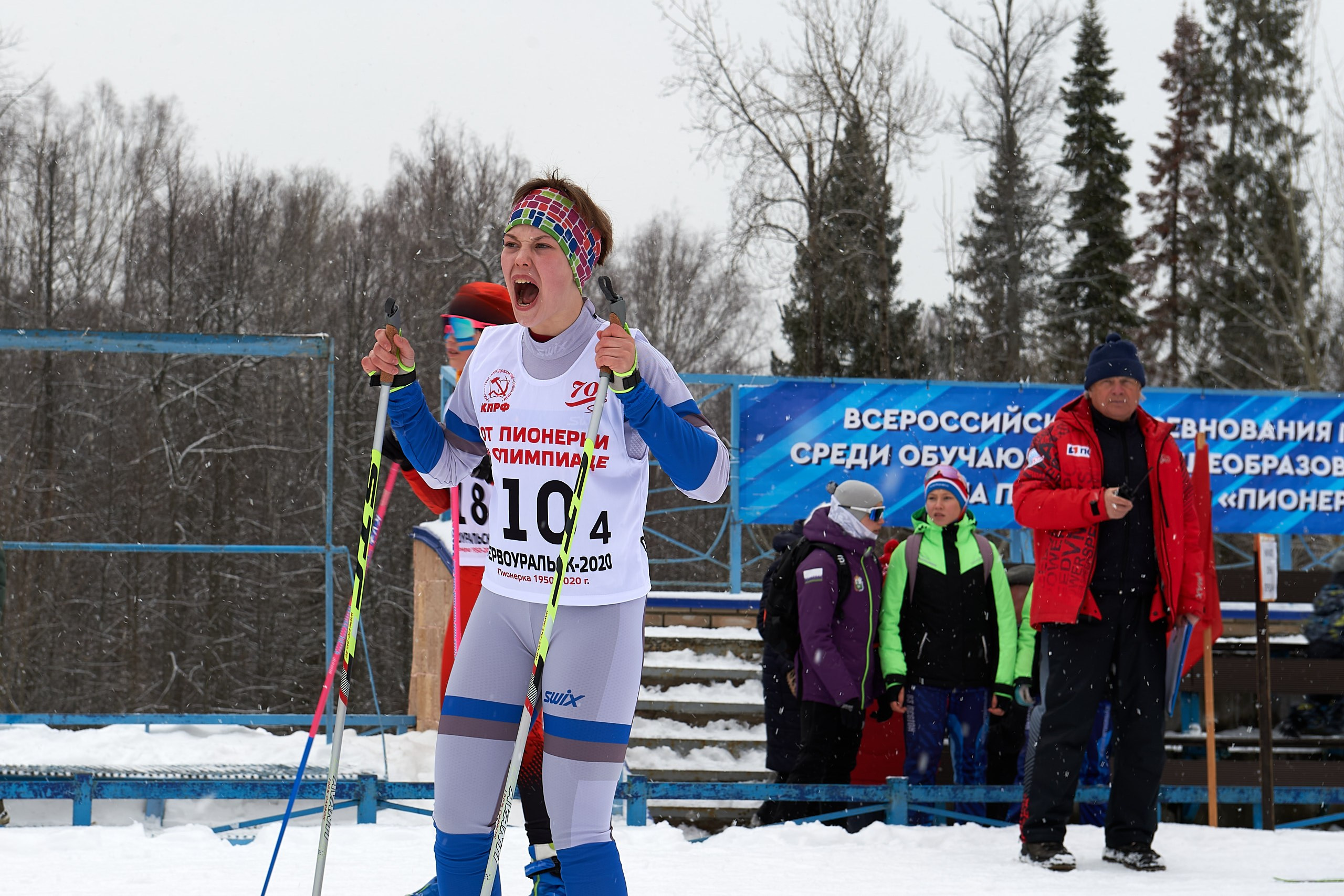 Всероссийские соревнования по лыжным гонкам «Пионерская правда». Ижевс. Спортивный репортажный фотограф в Ижевске Сергей Мерзляков