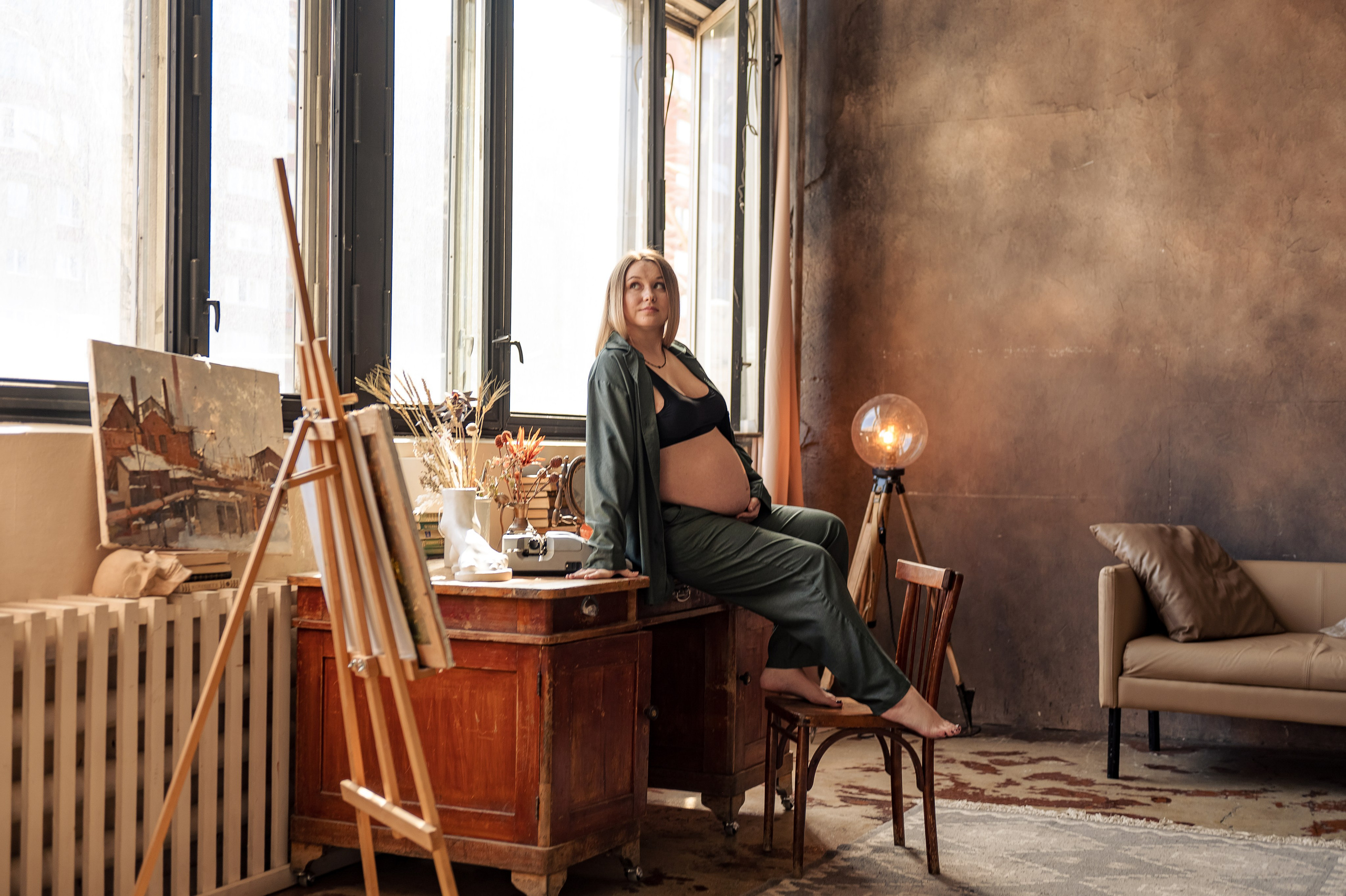 Беременность. Фотограф Антон Малыхин