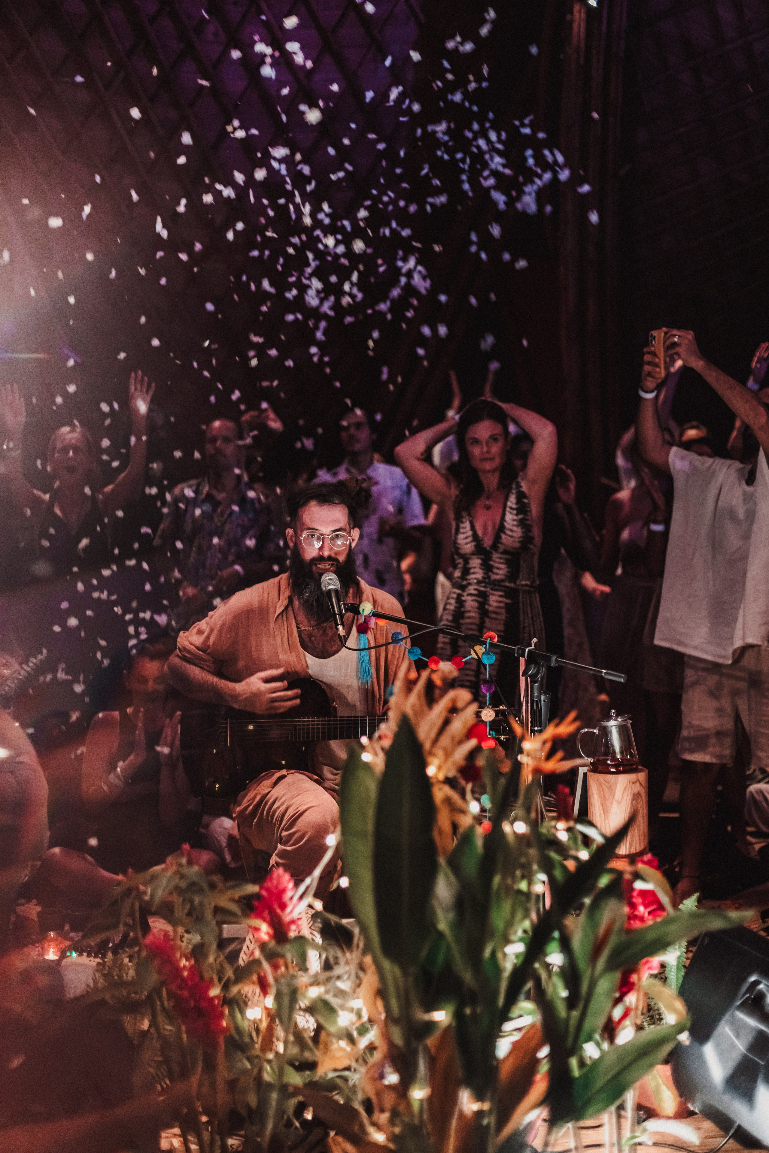 Hanuman Project kirtan at Alchemy march. Mariam Bagdasaryan