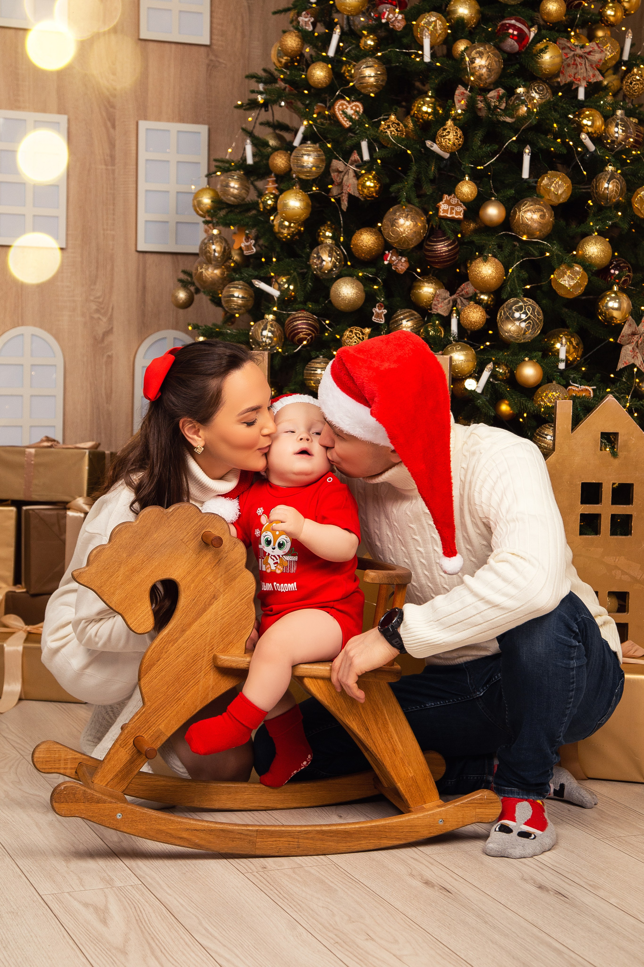 Семейная фотосессия в Москве - тёплые кадры с детьми и новогодние образы | Анна Татаурова. Фотограф Анна Татаурова | Авторская фотосъемка в Москве